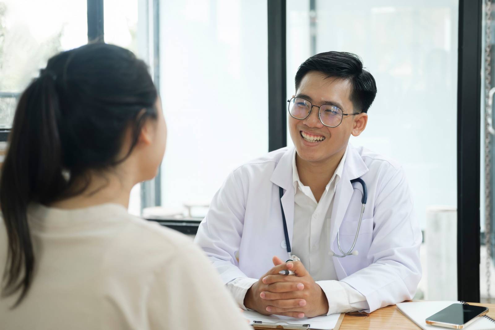 A Doctor And A Patient