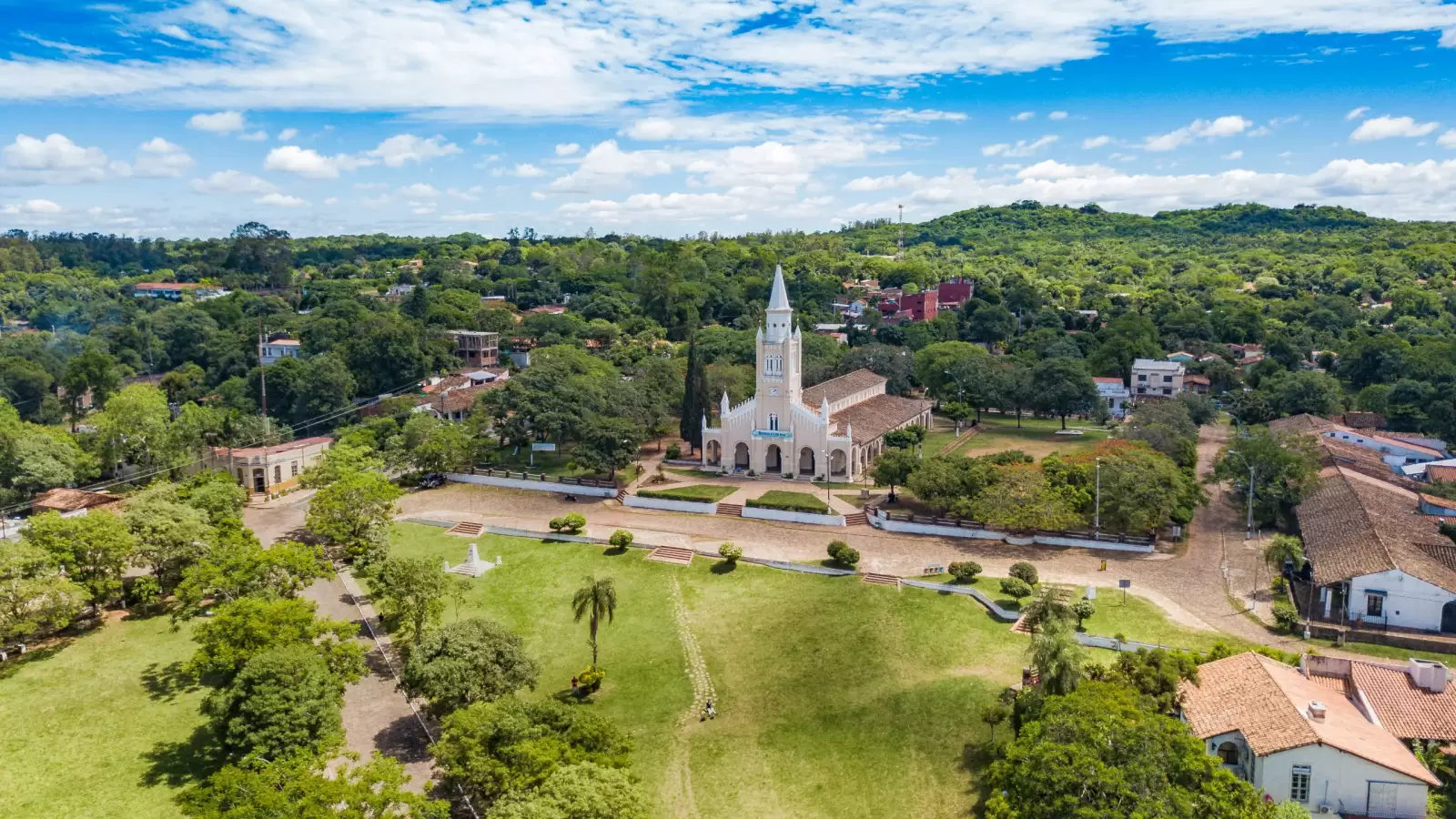 aerial view of the catholic church aerial view of the catholic church