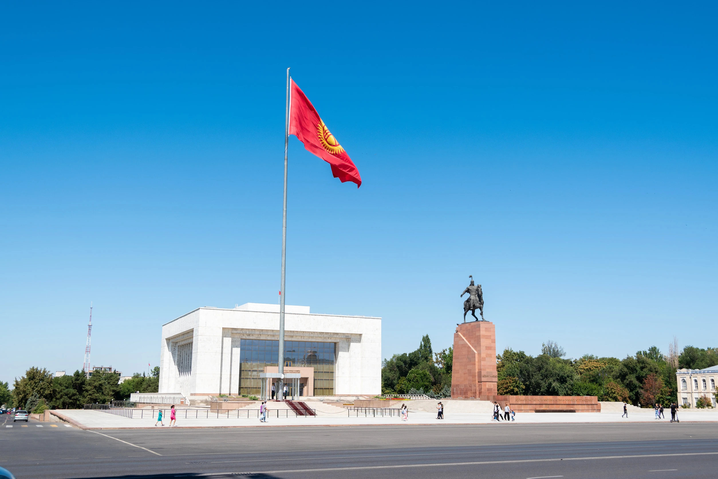 ala too square the central square of bishkek the square ala too square the central square of bishkek the square