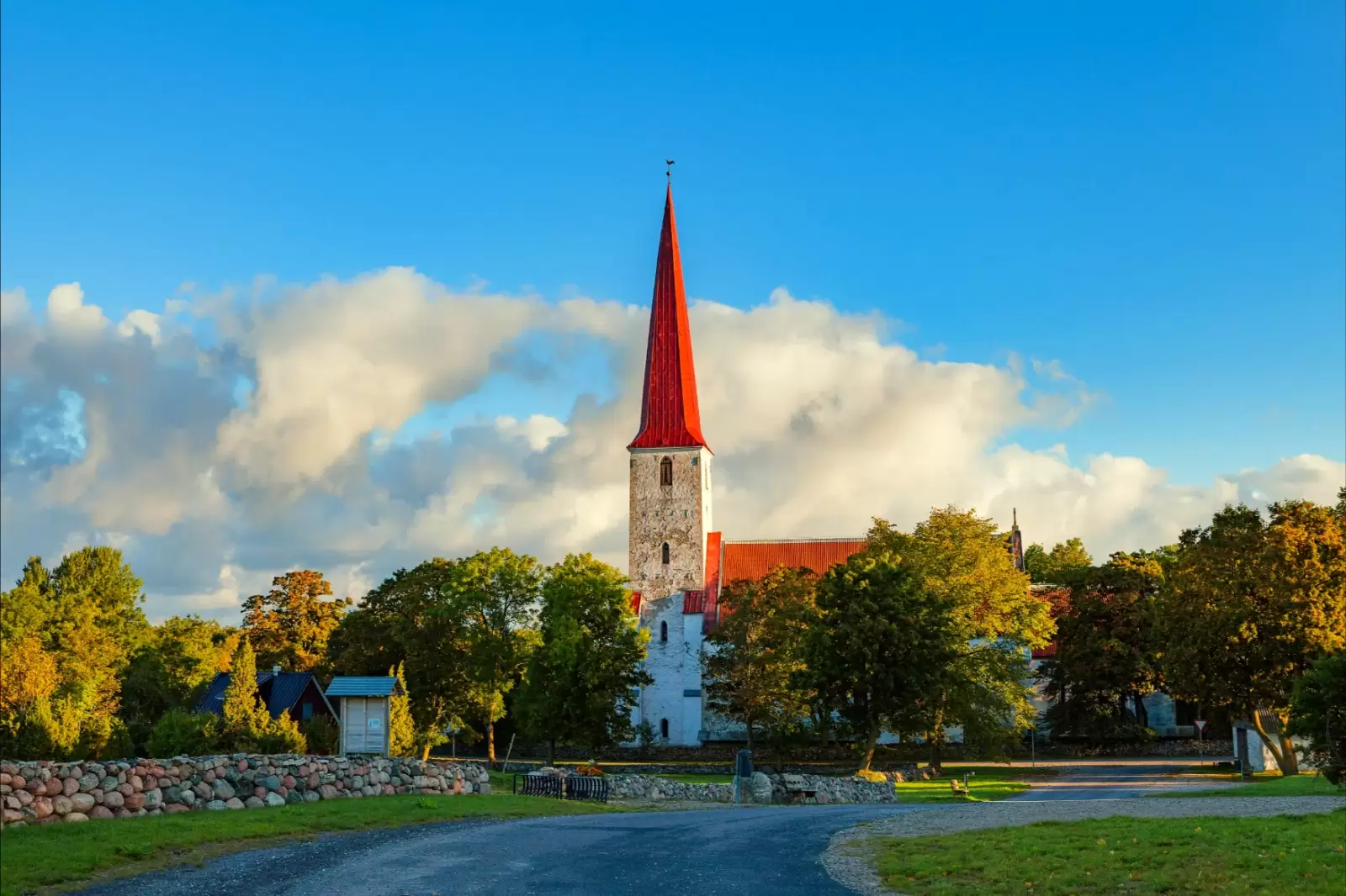 ancient lutheran church in kihelkonna saaremaa estonia ancient lutheran church in kihelkonna saaremaa estonia