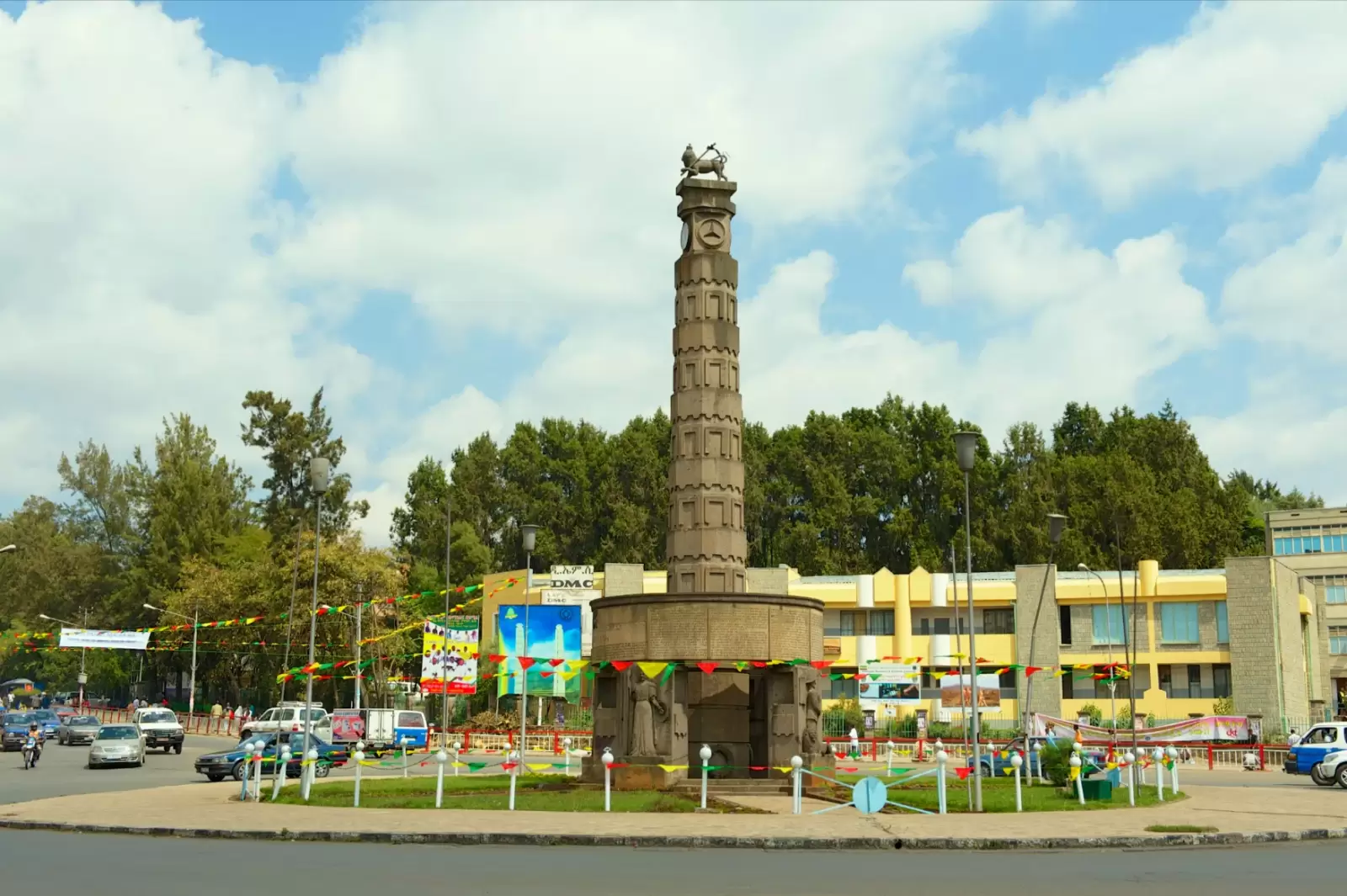 arat kilo monument at the meyazia square in addis ababa arat kilo monument at the meyazia square in addis ababa