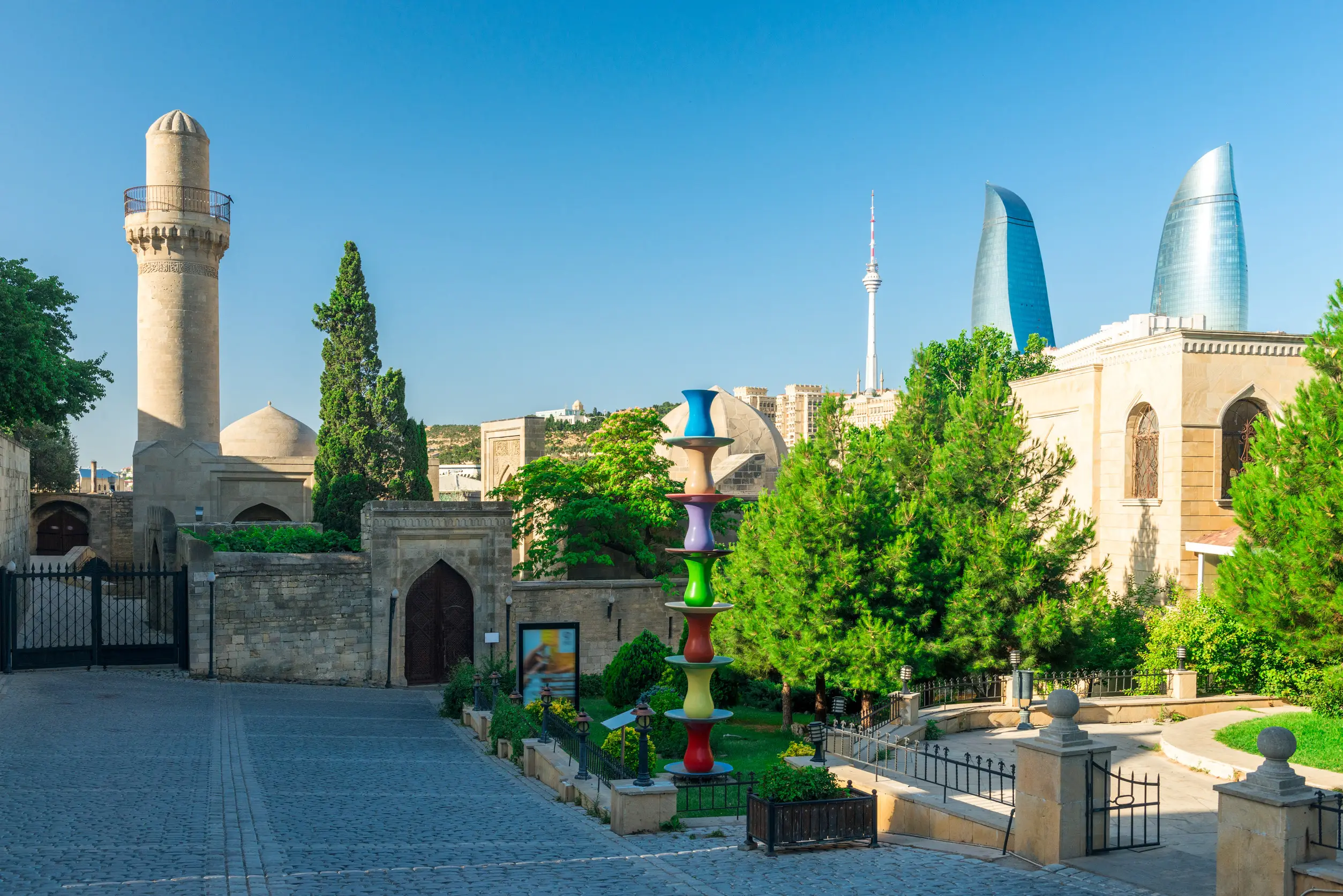 baku azerbaijan flame towers baku azerbaijan flame towers