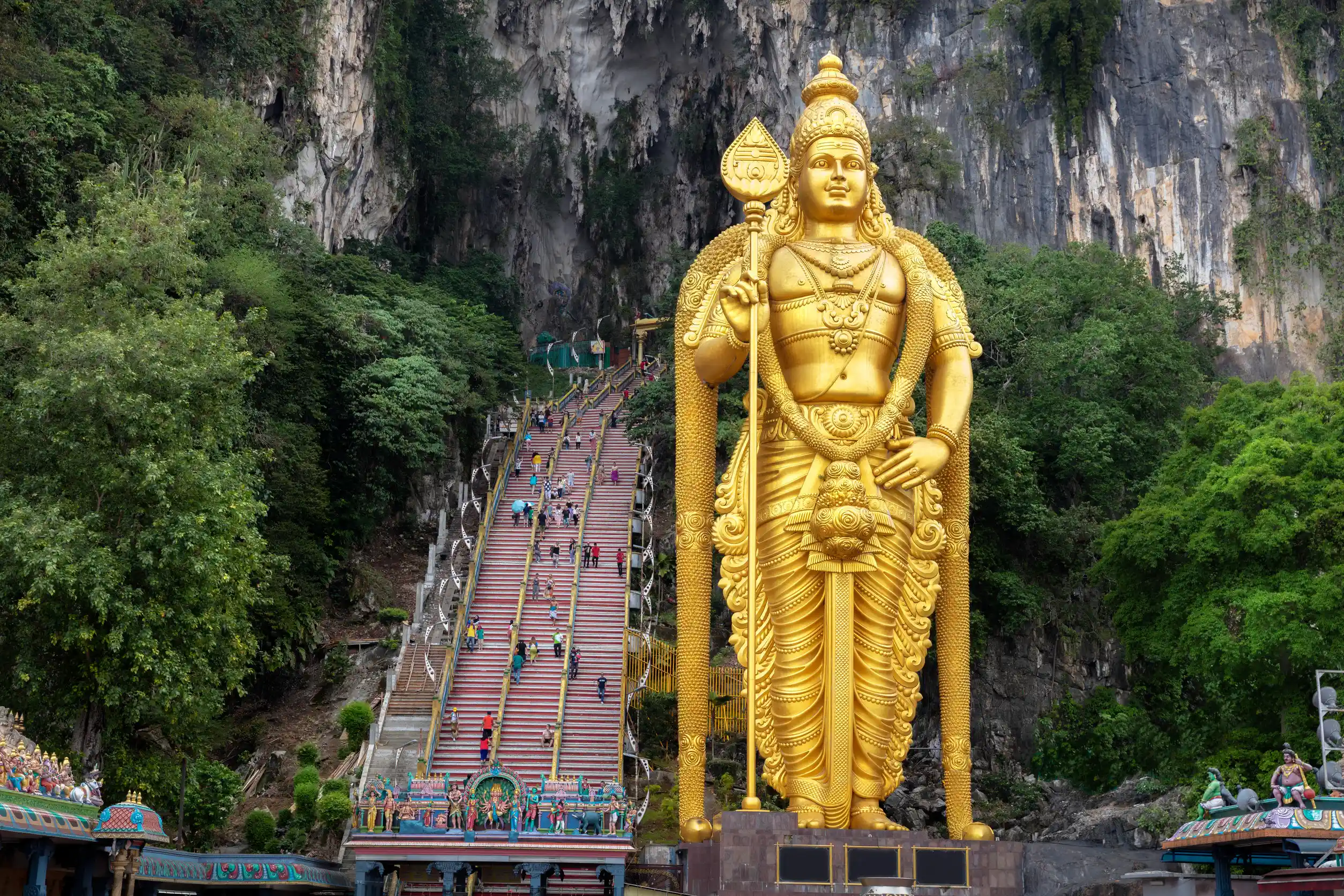 batu caves is a limestone hill batu caves is a limestone hill