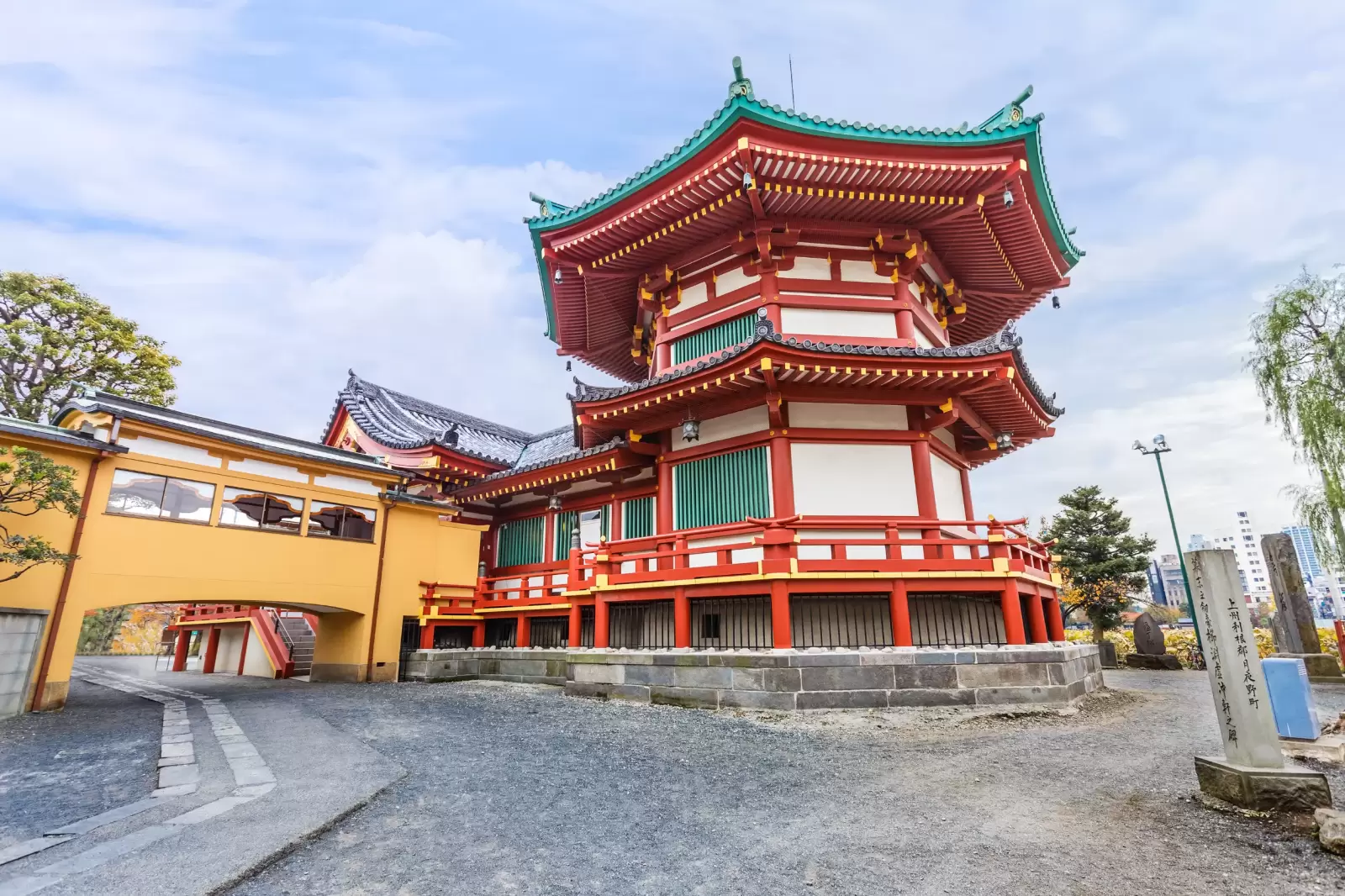 benten hall temple at ueno park in tokyo benten hall temple at ueno park in tokyo