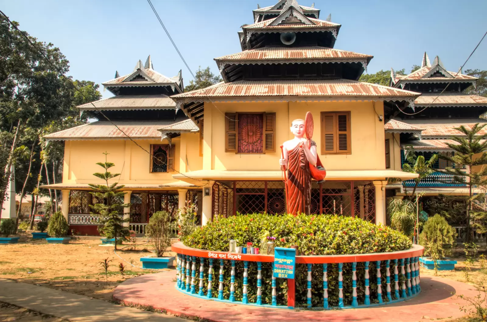 buddhist temple on maheskhali island near cox s bazar in bangladesh buddhist temple on maheskhali island near cox s bazar in bangladesh