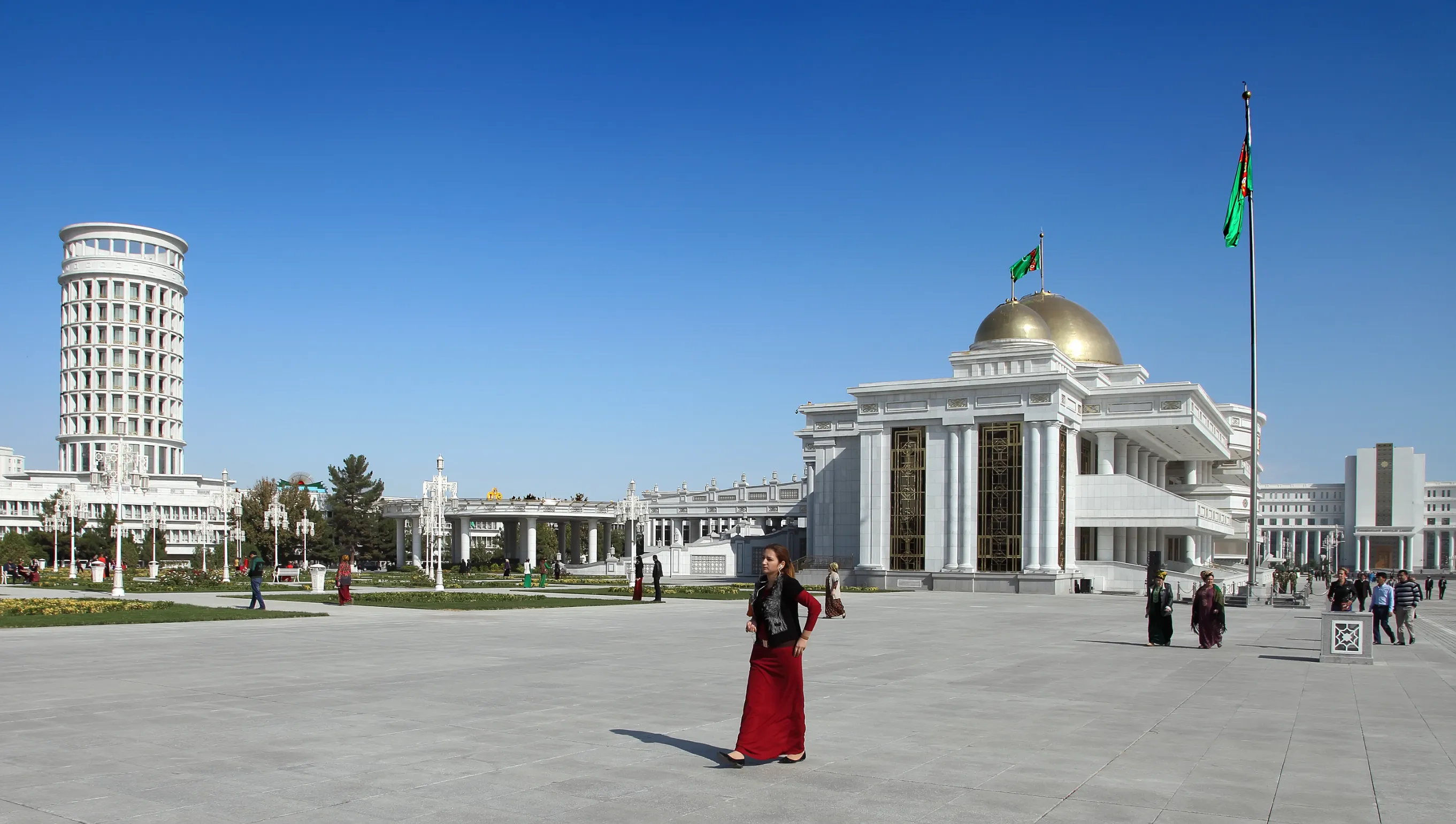 central square of ashgabad
