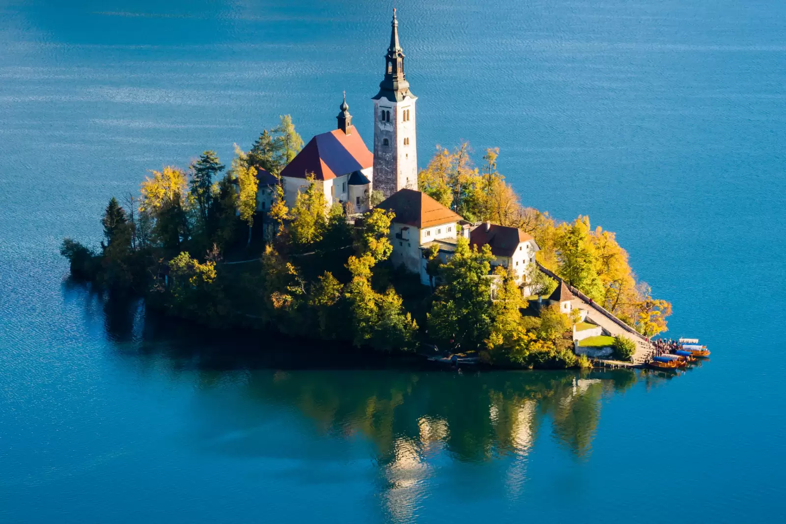 church on island in lake bled slovenia church on island in lake bled slovenia