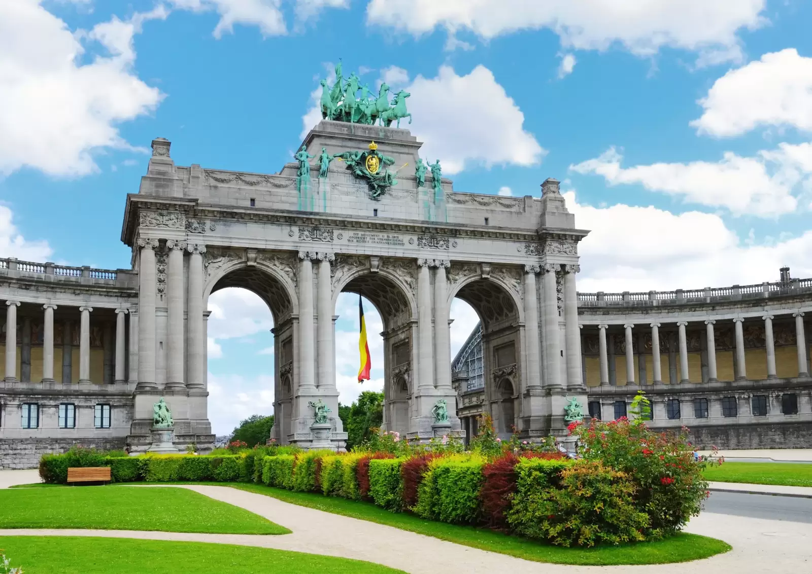 cinquantennaire park in brussels cinquantennaire park in brussels
