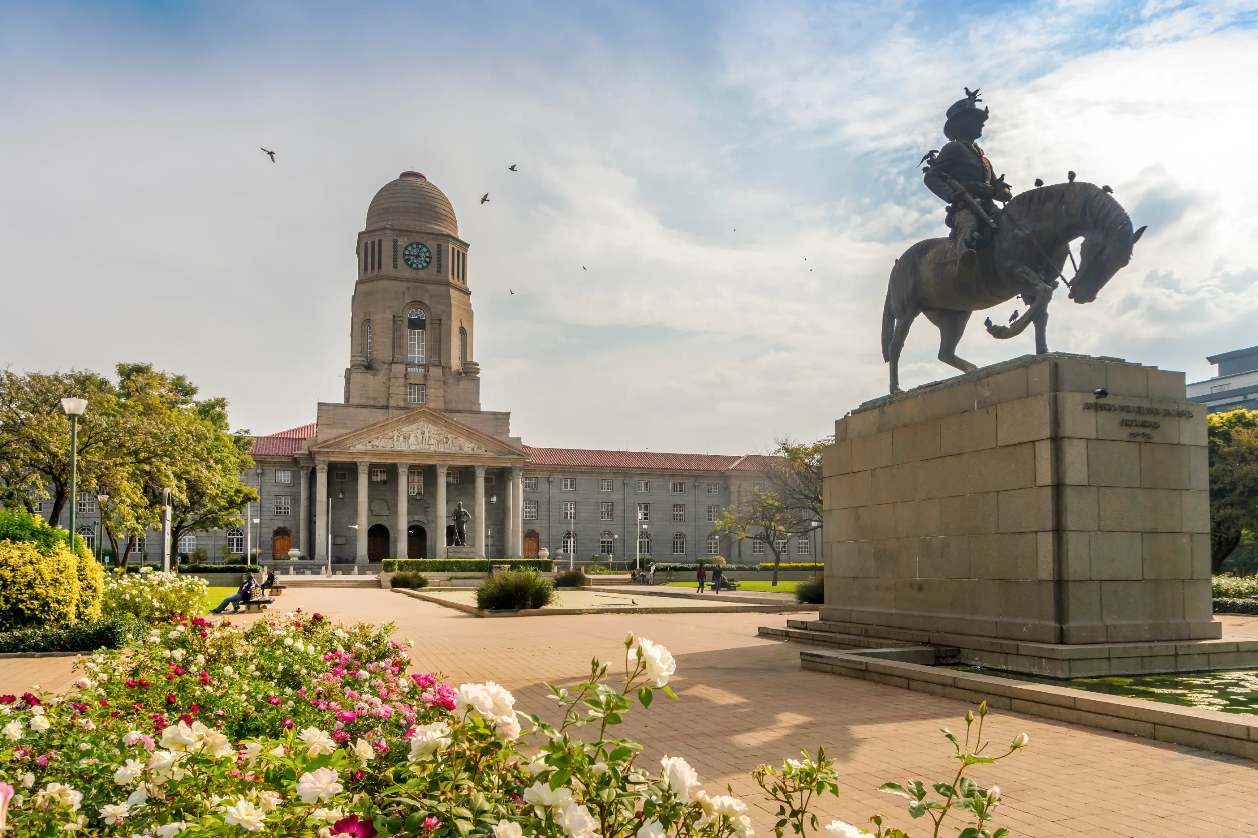 city hall of tshwane in city center of pretoria south africa city hall of tshwane in city center of pretoria south africa