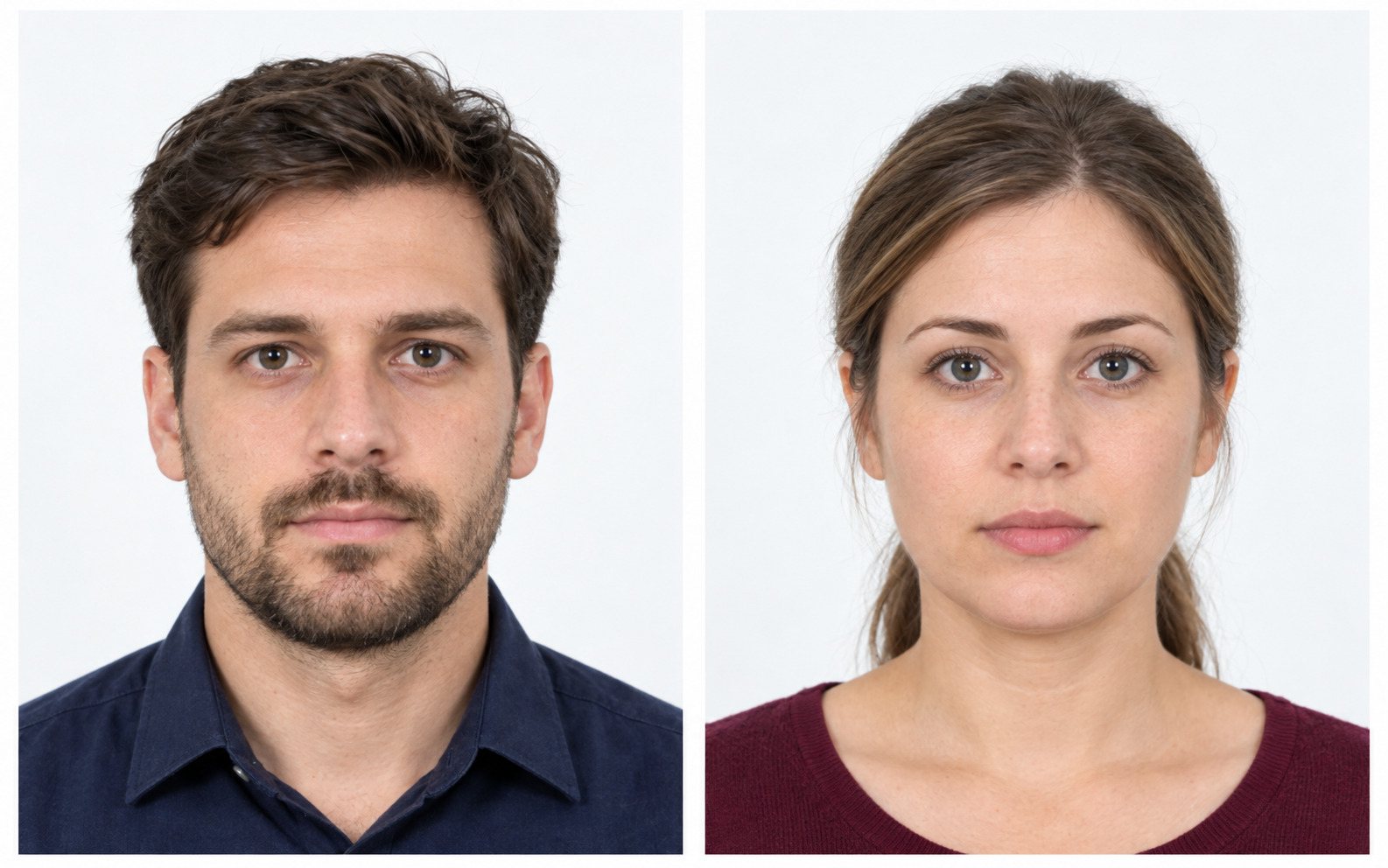 Correct Applicant Passport Size Photo
