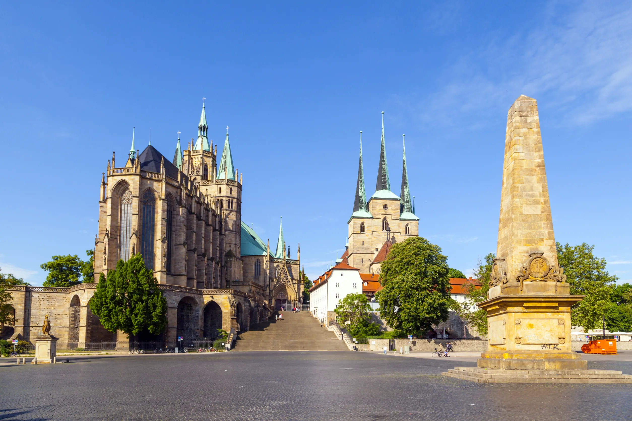 dom hill of erfurt germany dom hill of erfurt germany