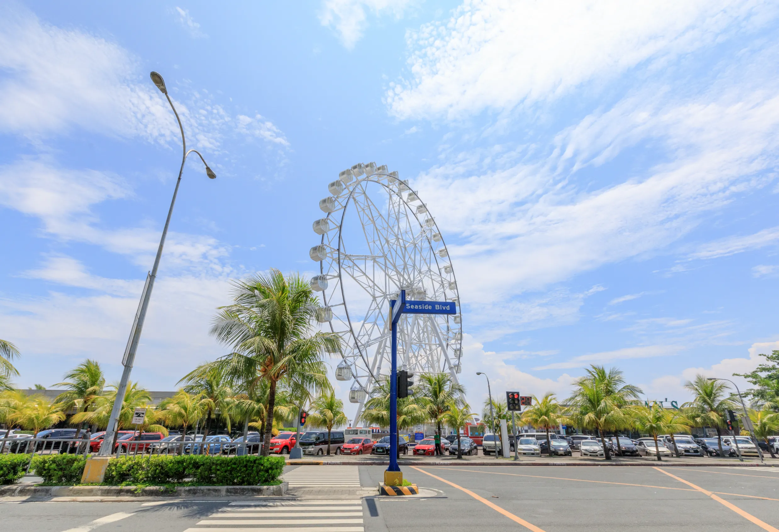 ferris wheel at mall of asia in manila the ferris wheel is situated near manila ferris wheel at mall of asia in manila the ferris wheel is situated near manila