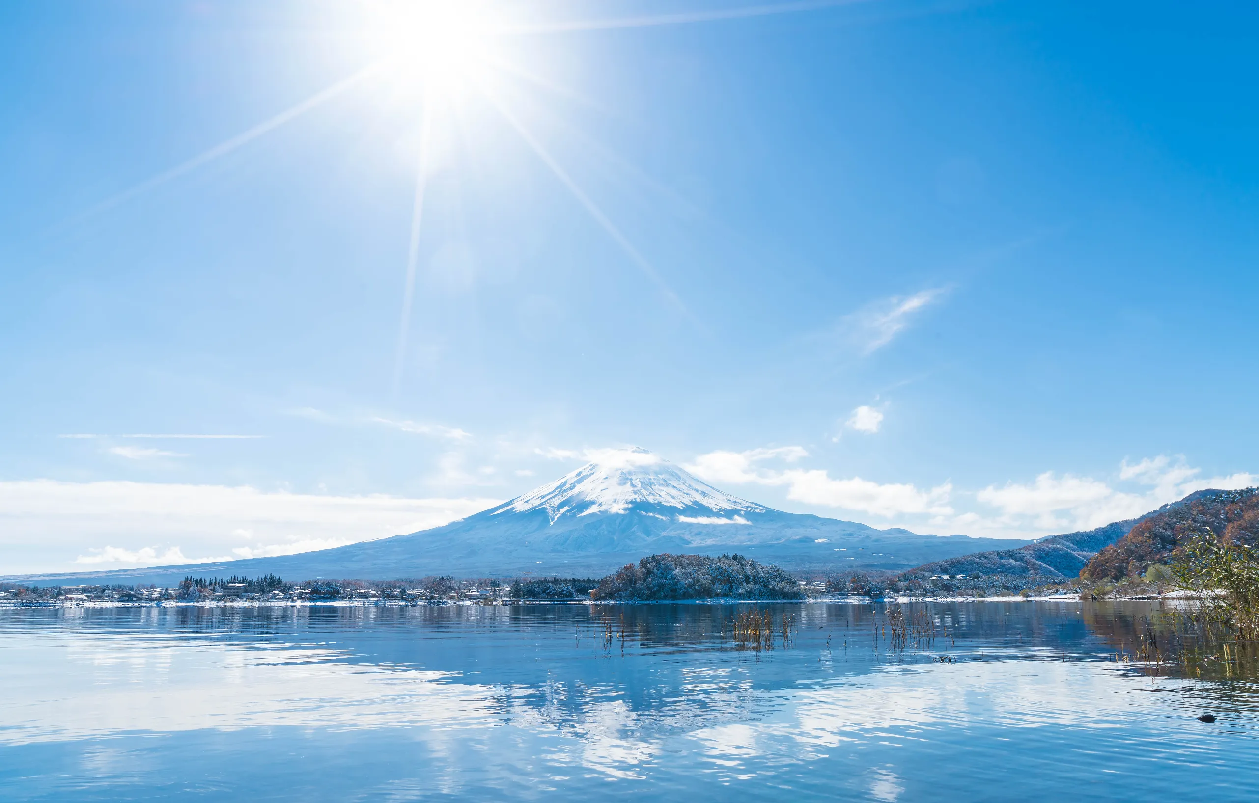 fuji san at kawaguchiko lake in japan fuji san at kawaguchiko lake in japan