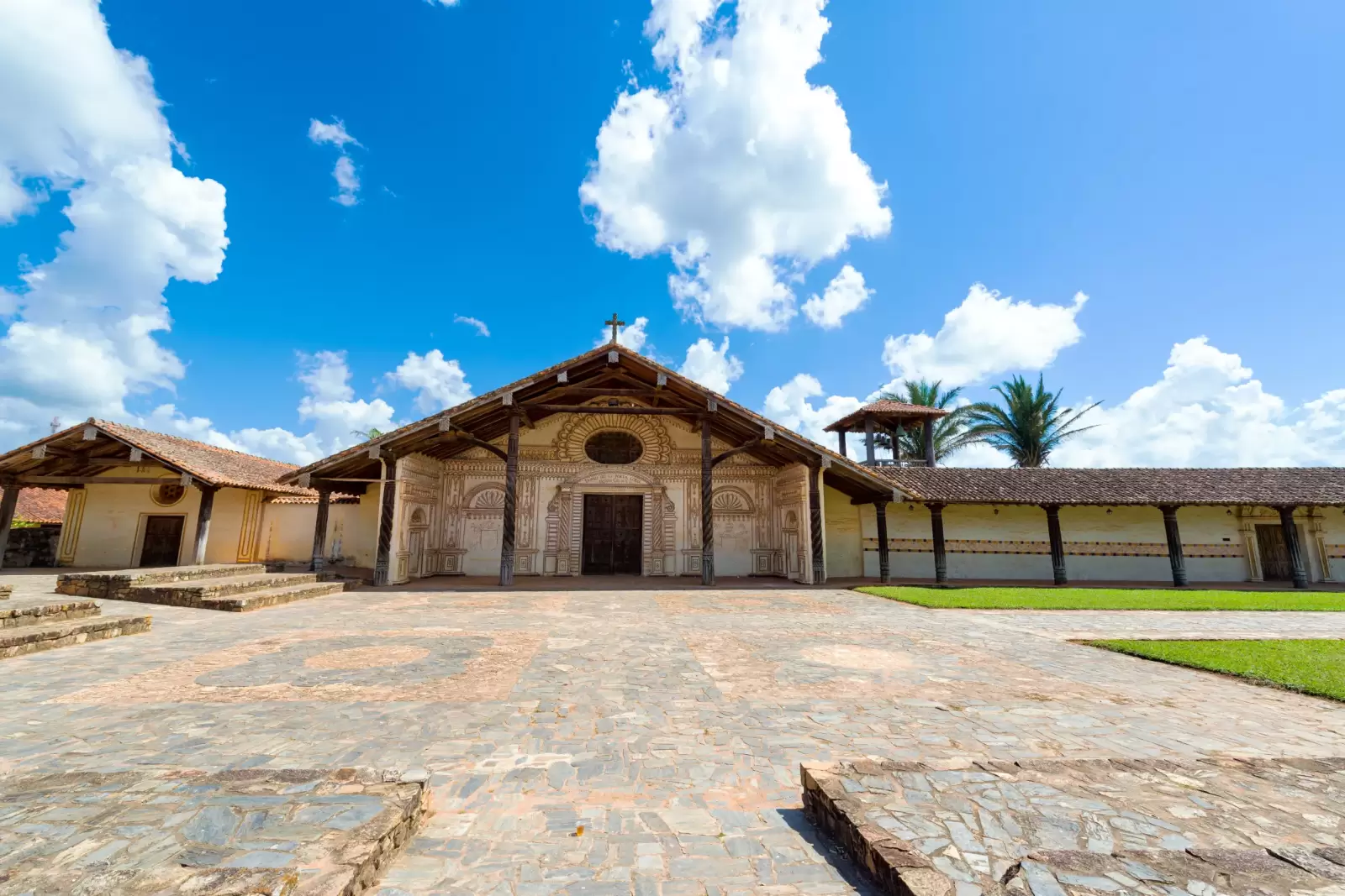 jesuit mission church in san javier bolivia