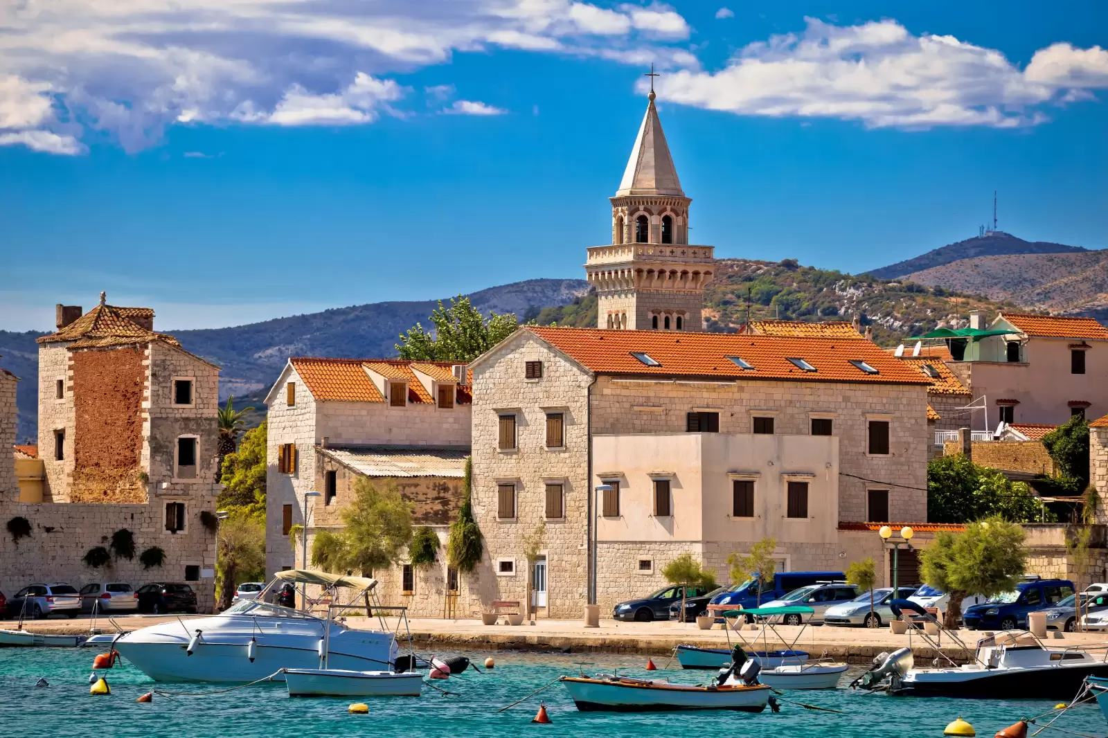 kastel stafilic split surroundings in dalmatia croatia