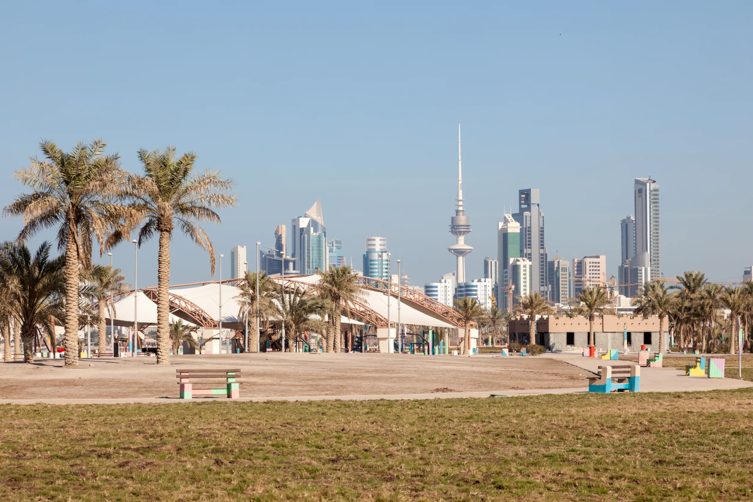 kuwait city skyline middle east kuwait city skyline middle east