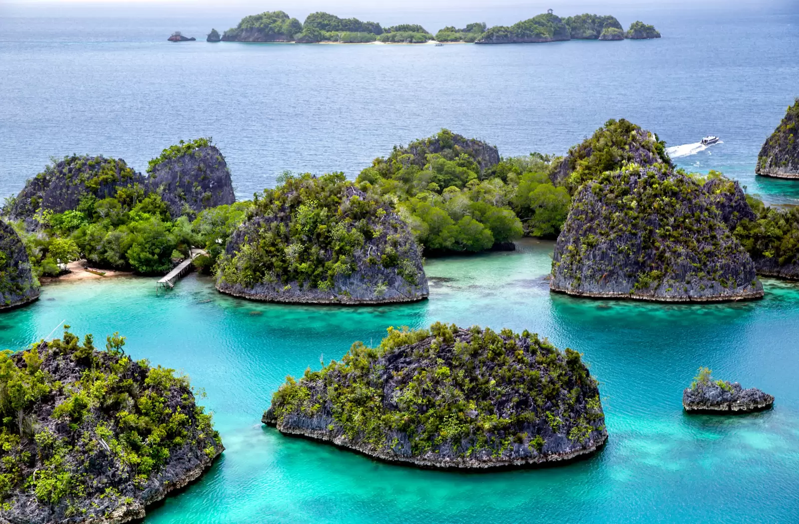 limestone islands in raja ampat west papua indonesia limestone islands in raja ampat west papua indonesia