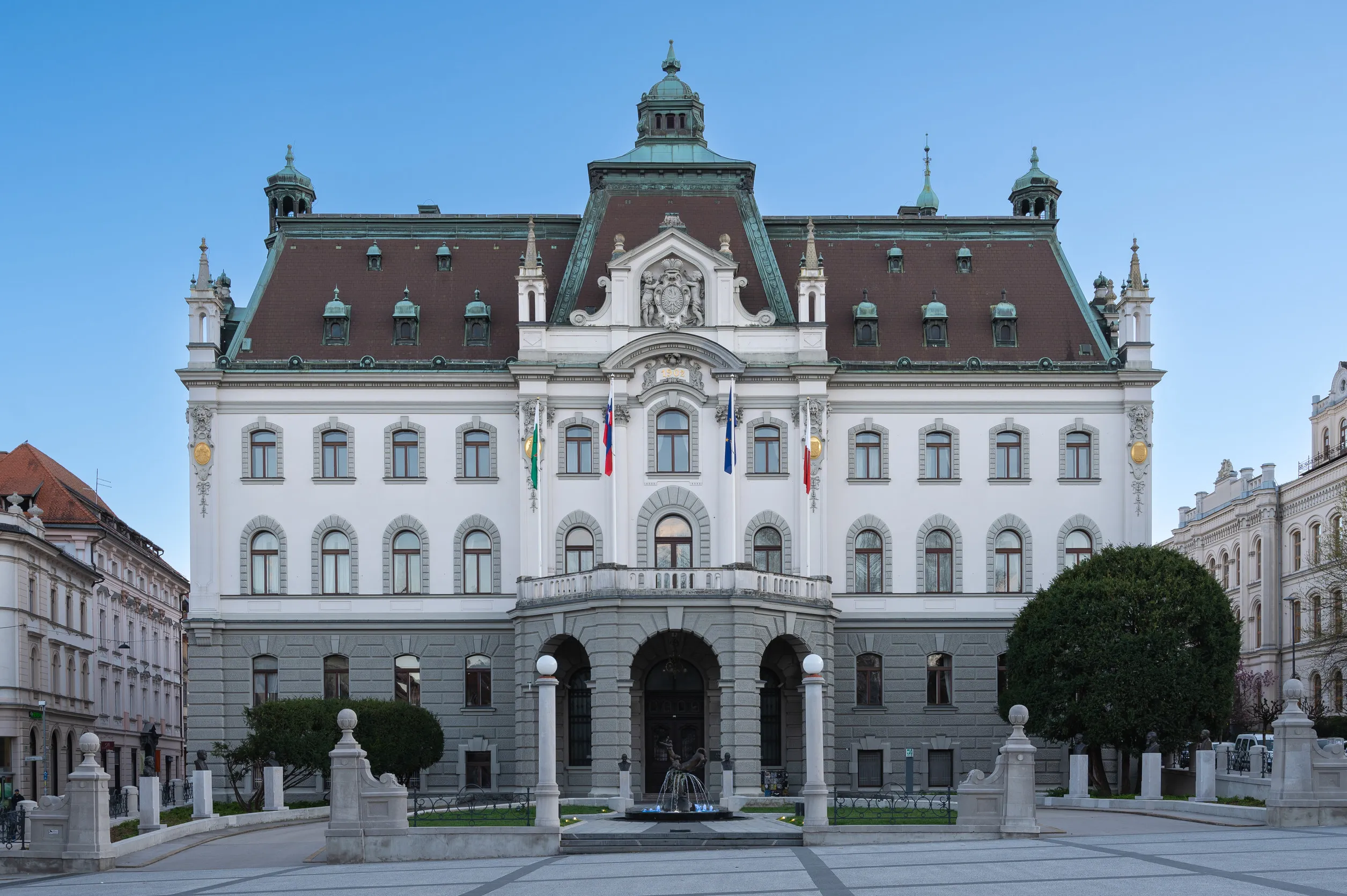 main headquarters building of university of ljubljana slovenia main headquarters building of university of ljubljana slovenia