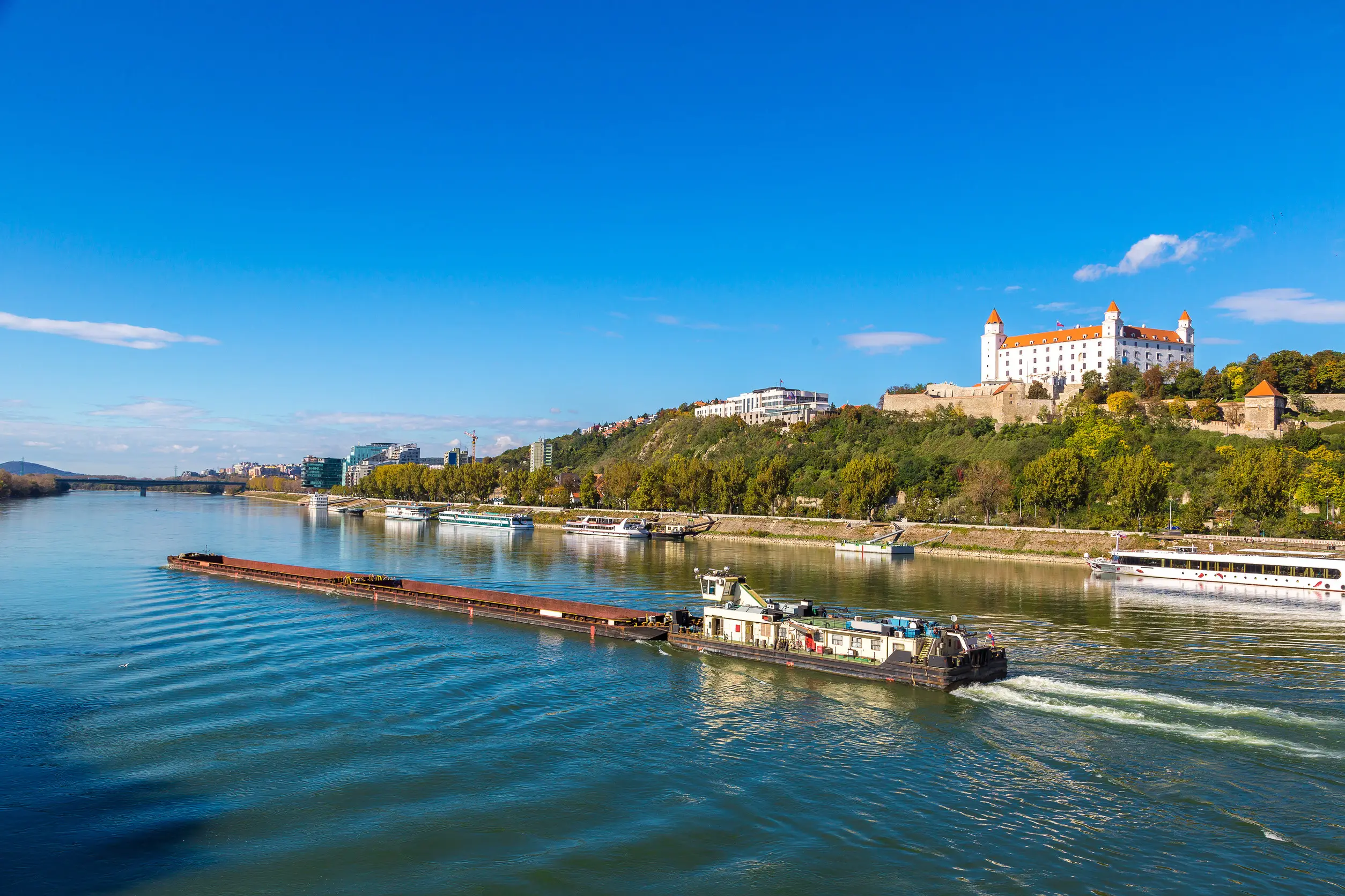 medieval castle on a hill in a summer day in bratislava medieval castle on a hill in a summer day in bratislava