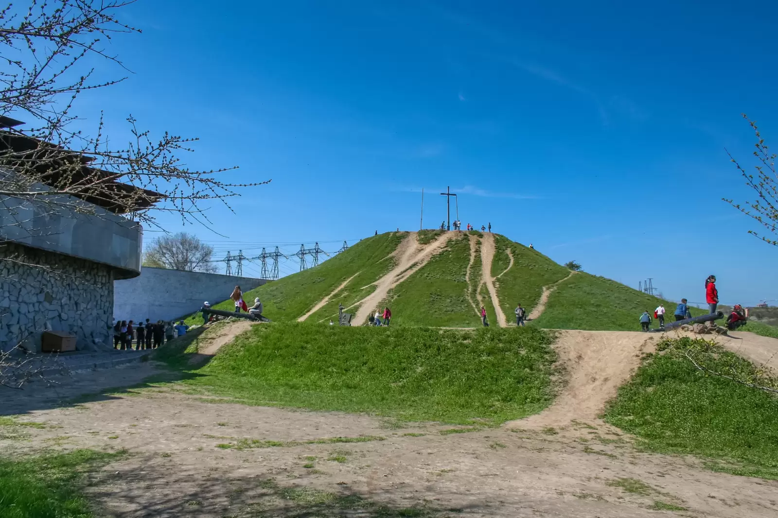memorable cossack cross on the island of khortytsya memorable cossack cross on the island of khortytsya