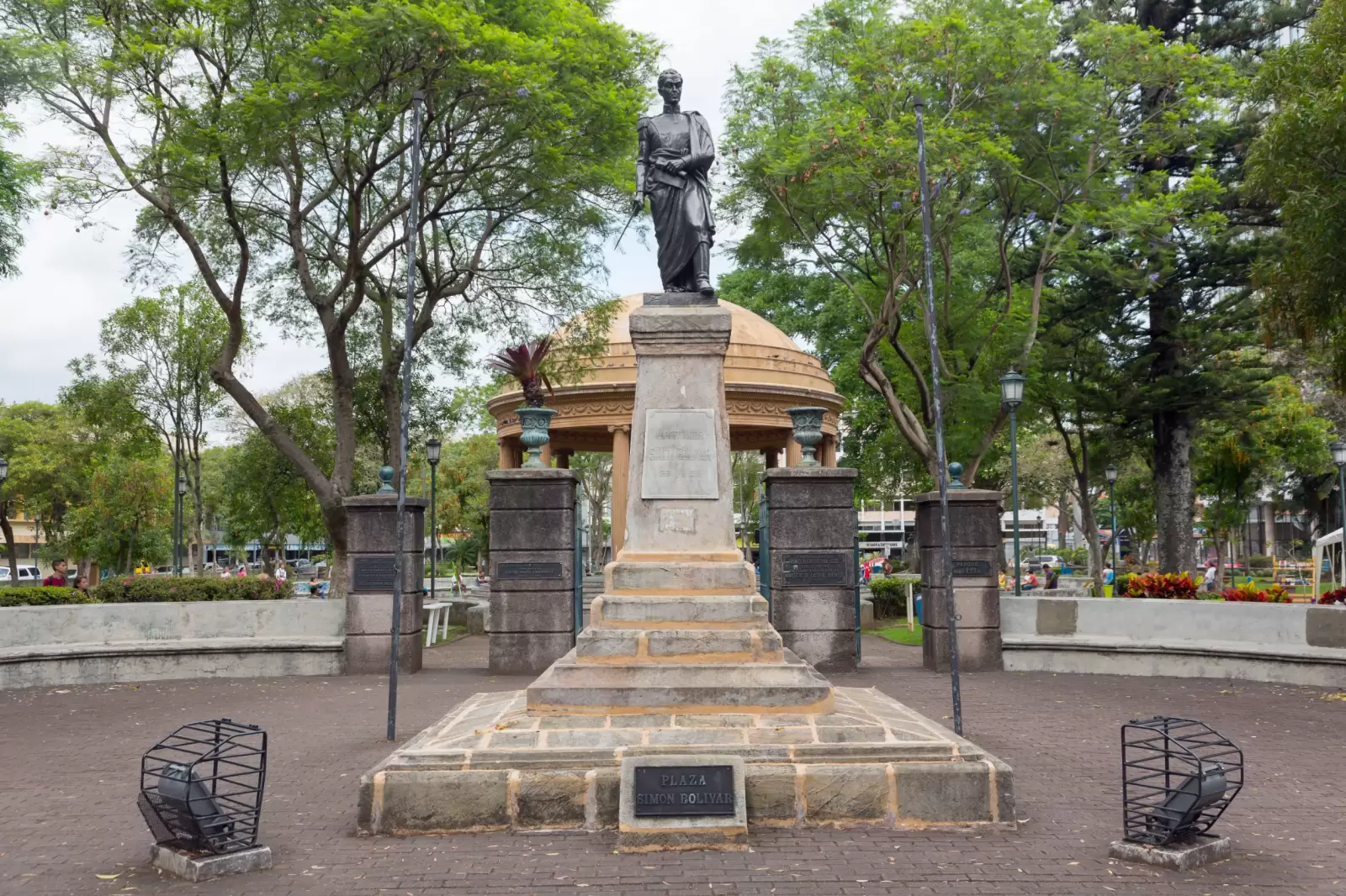 monument to simon bolivar in san jose costa rica