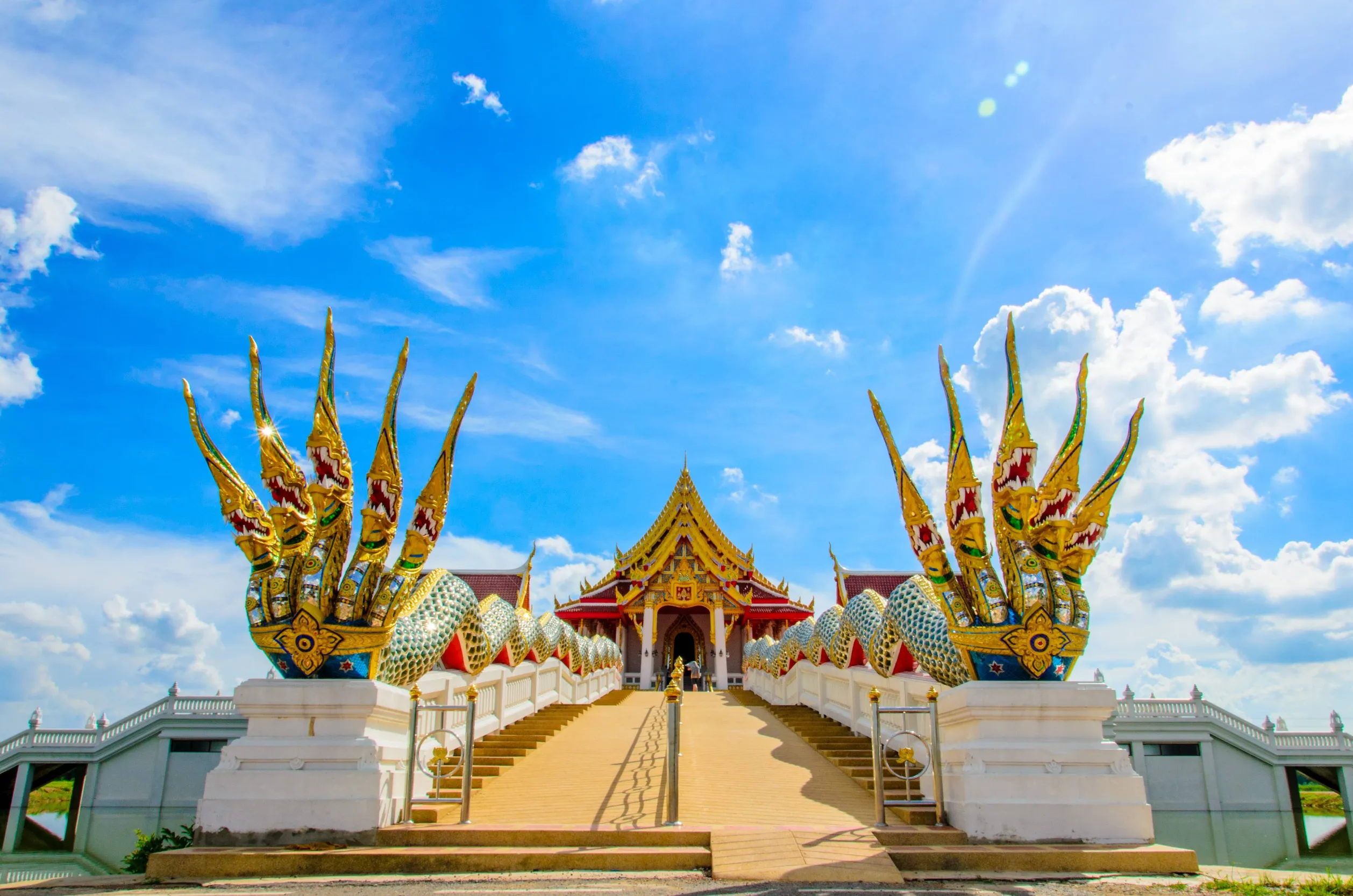 naga statue at thai temple ayothaya thailand naga statue at thai temple ayothaya thailand