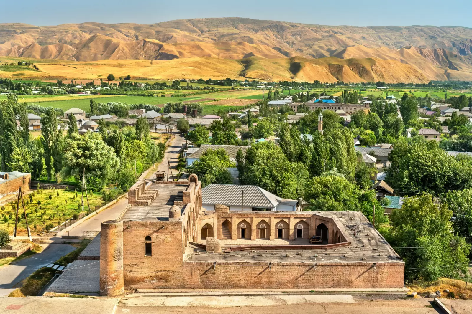 new madrasa near hisor fortress tajikistan new madrasa near hisor fortress tajikistan