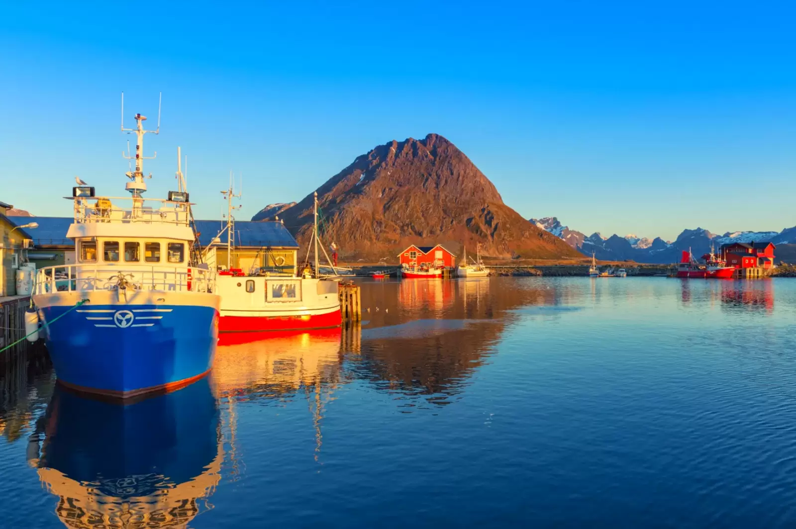 northern norway lofoten island ramberg norway mountain