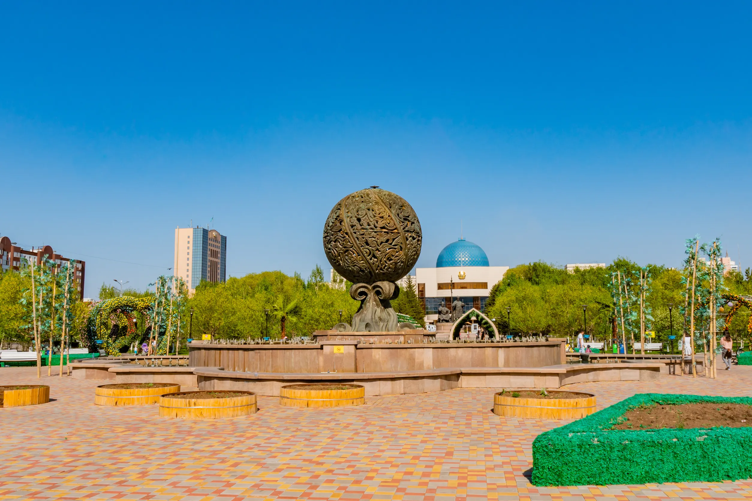 nur sultan astana new square flower park tsvetochnyy sad picturesque nur sultan astana new square flower park tsvetochnyy sad picturesque