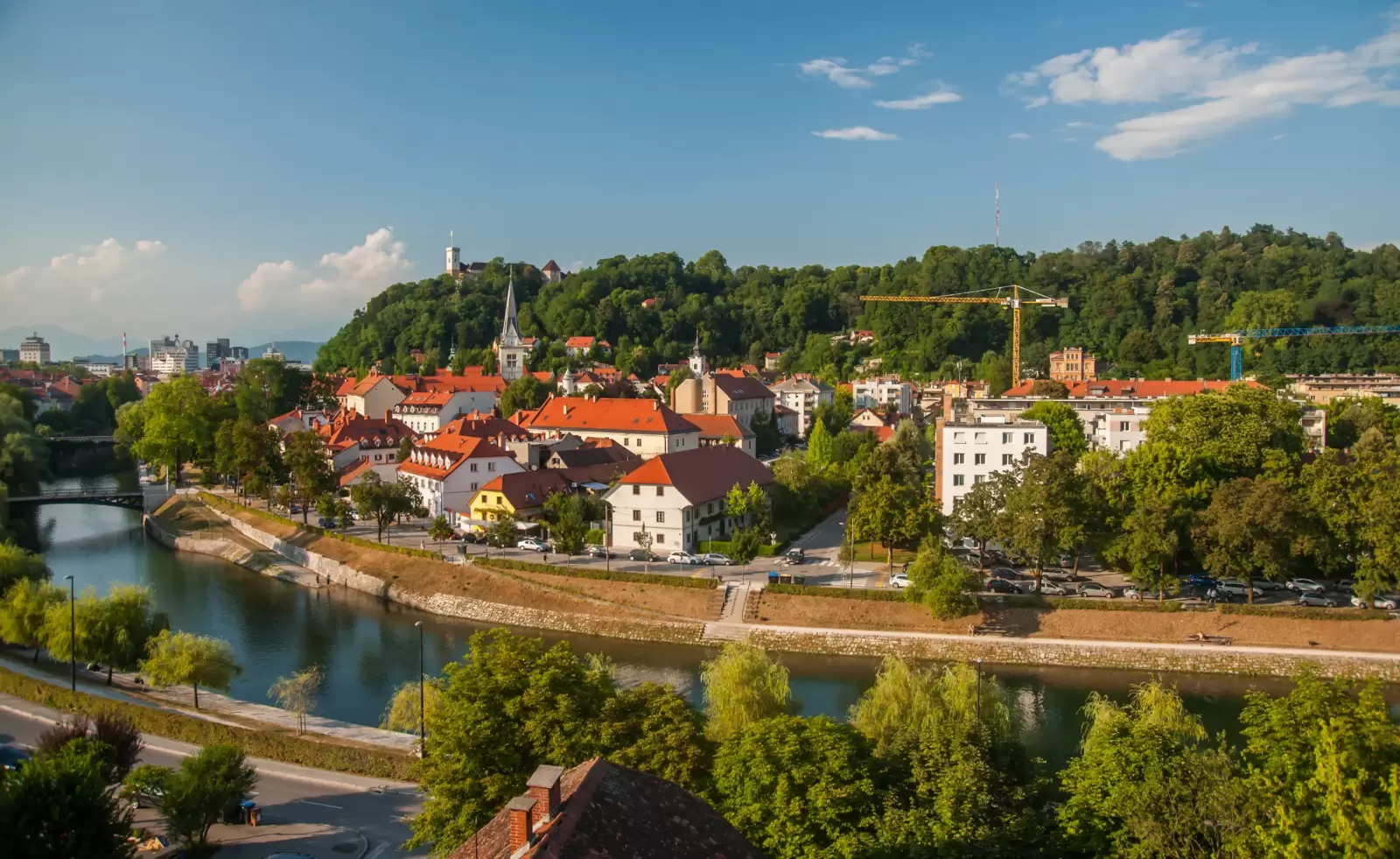 panorama of ljubljana capital of slovenia panorama of ljubljana capital of slovenia