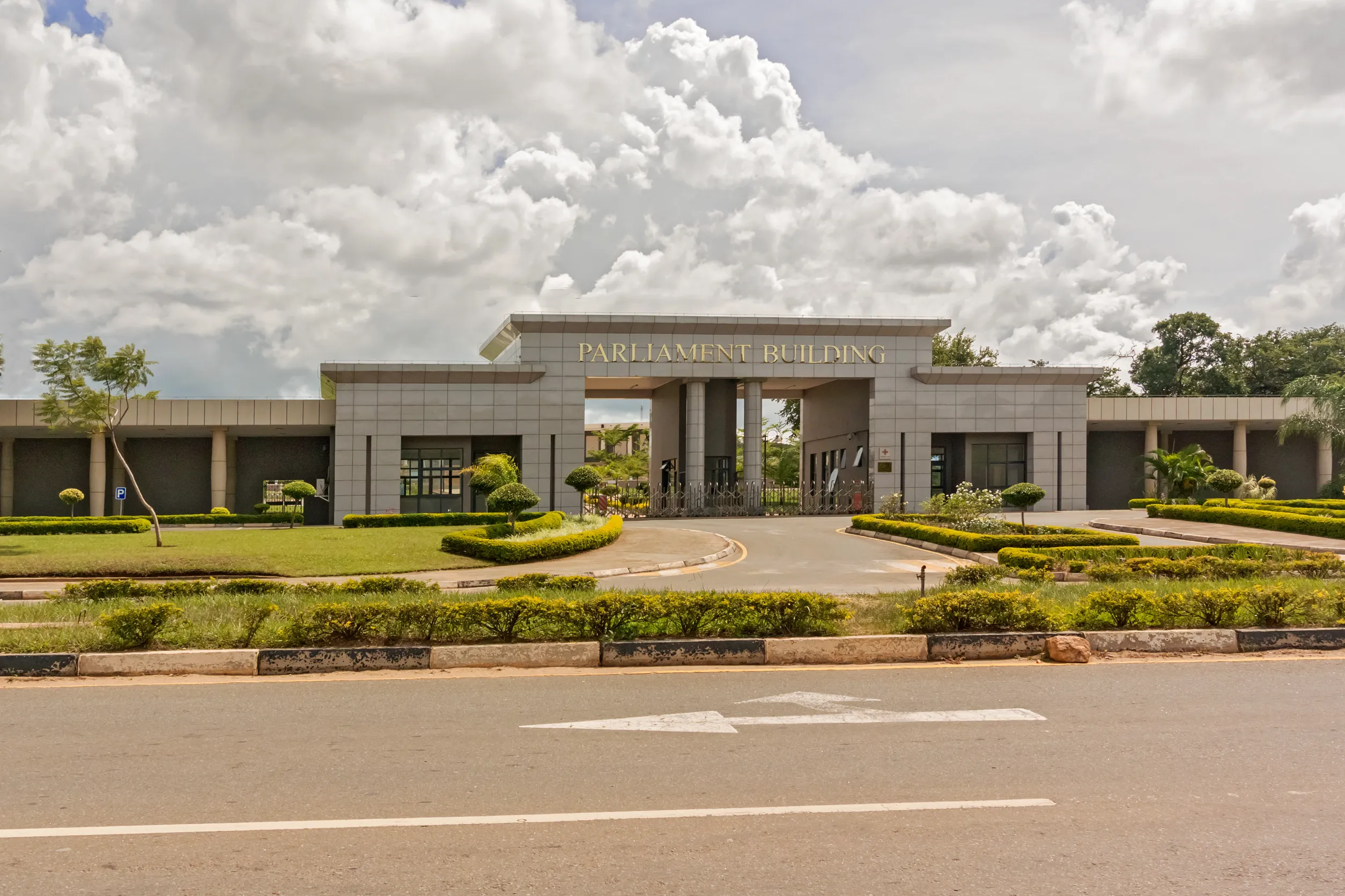 parliament building in lilongwe the capital city of malawi parliament building in lilongwe the capital city of malawi