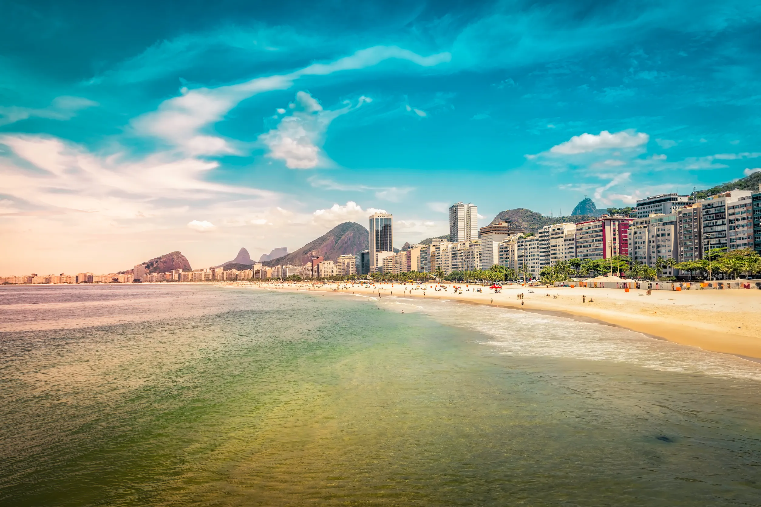 people relaxing on copacabana beach in de janeiro brazil people relaxing on copacabana beach in de janeiro brazil