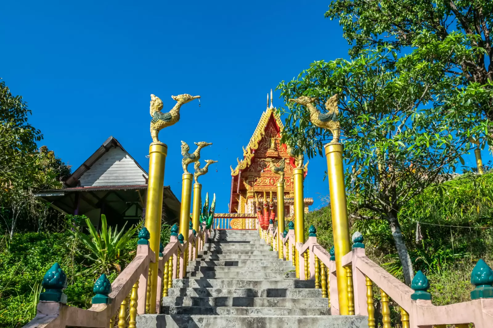 pilok temple in thong pha phum national park pilok temple in thong pha phum national park