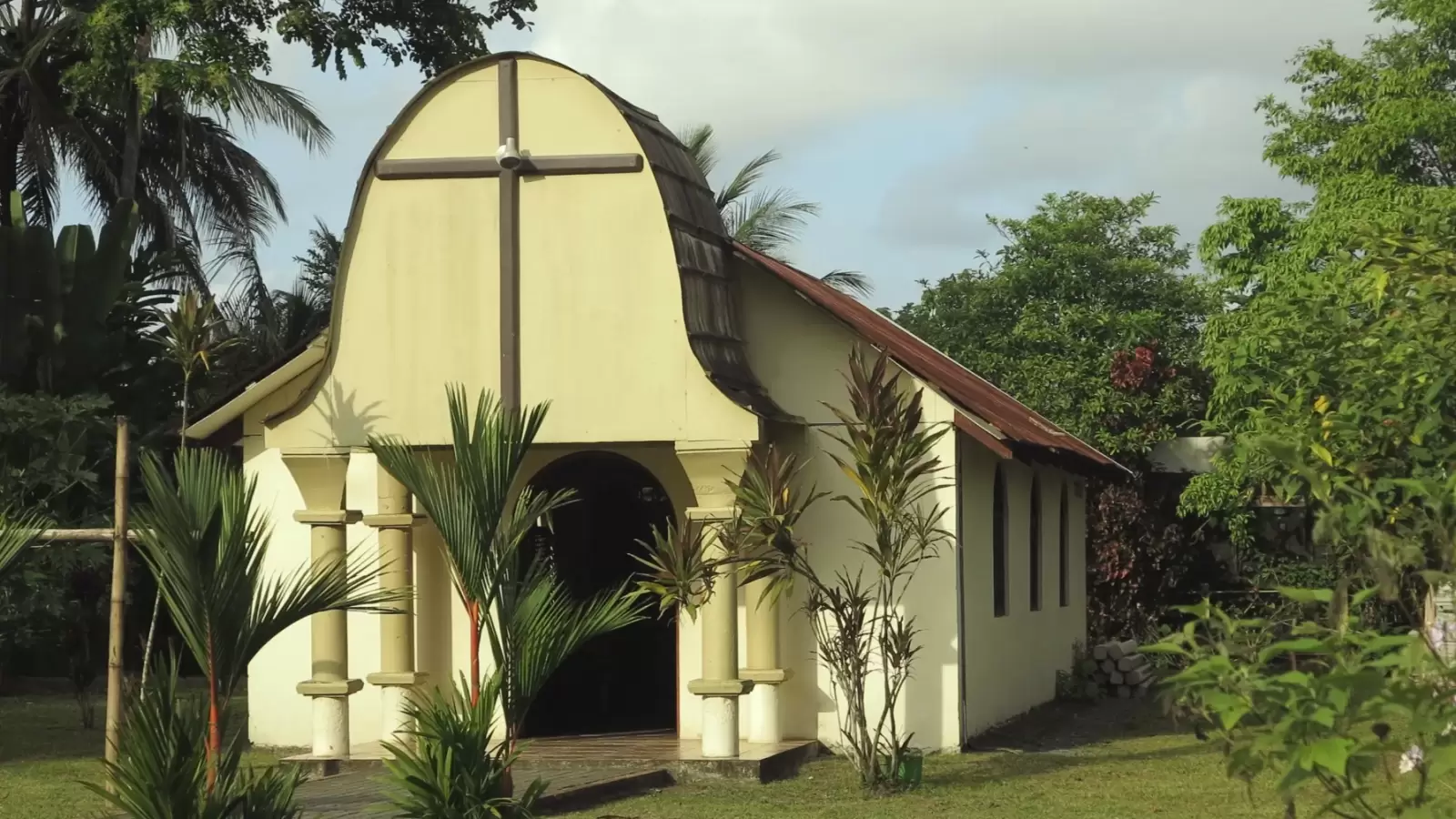 remote village church in tortuguero costa rica remote village church in tortuguero costa rica