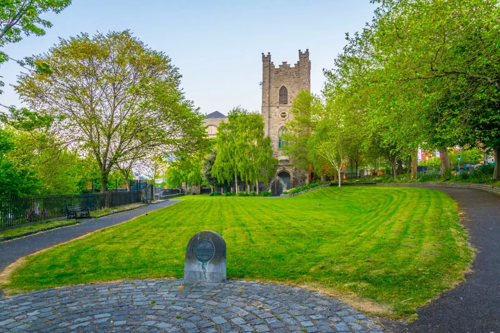saint audoen church in dublin ireland