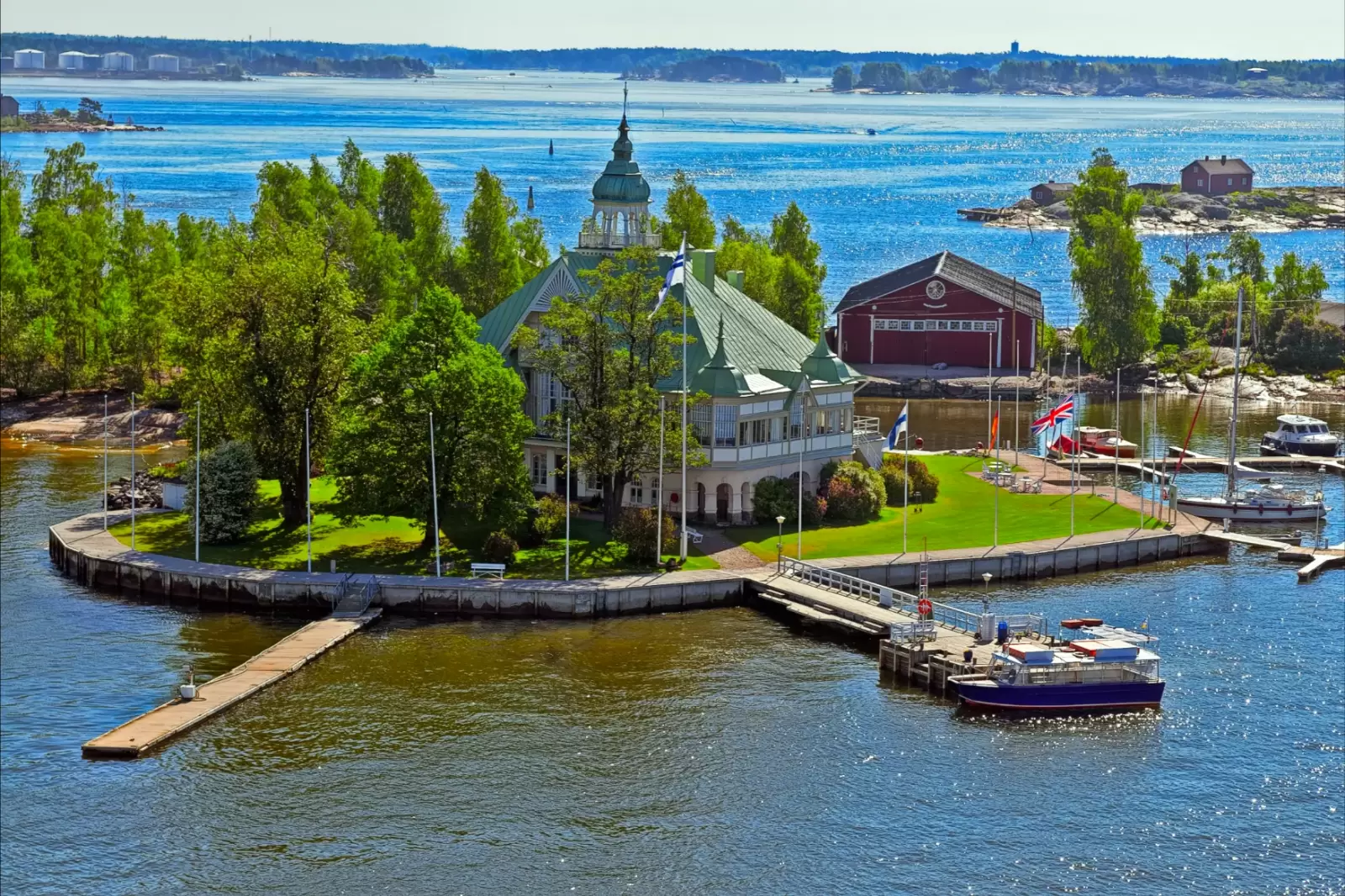 south harbor of the old town of helsinki finland south harbor of the old town of helsinki finland