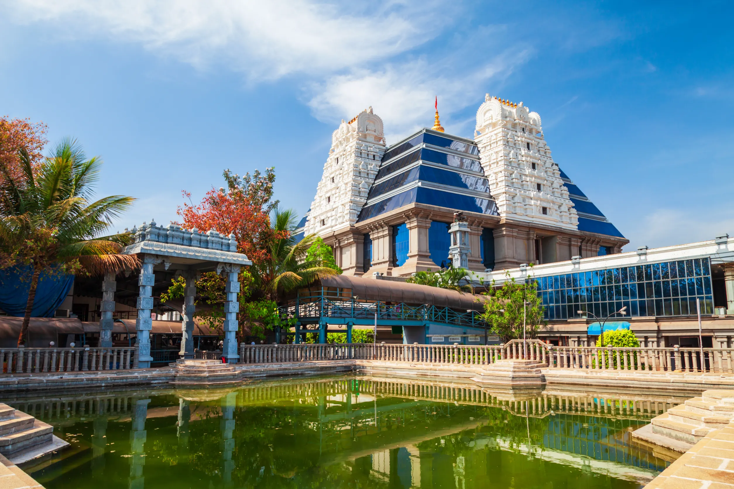 sri radha krishna temple is located at bangalore in india one of the largest iskcon sri radha krishna temple is located at bangalore in india one of the largest iskcon