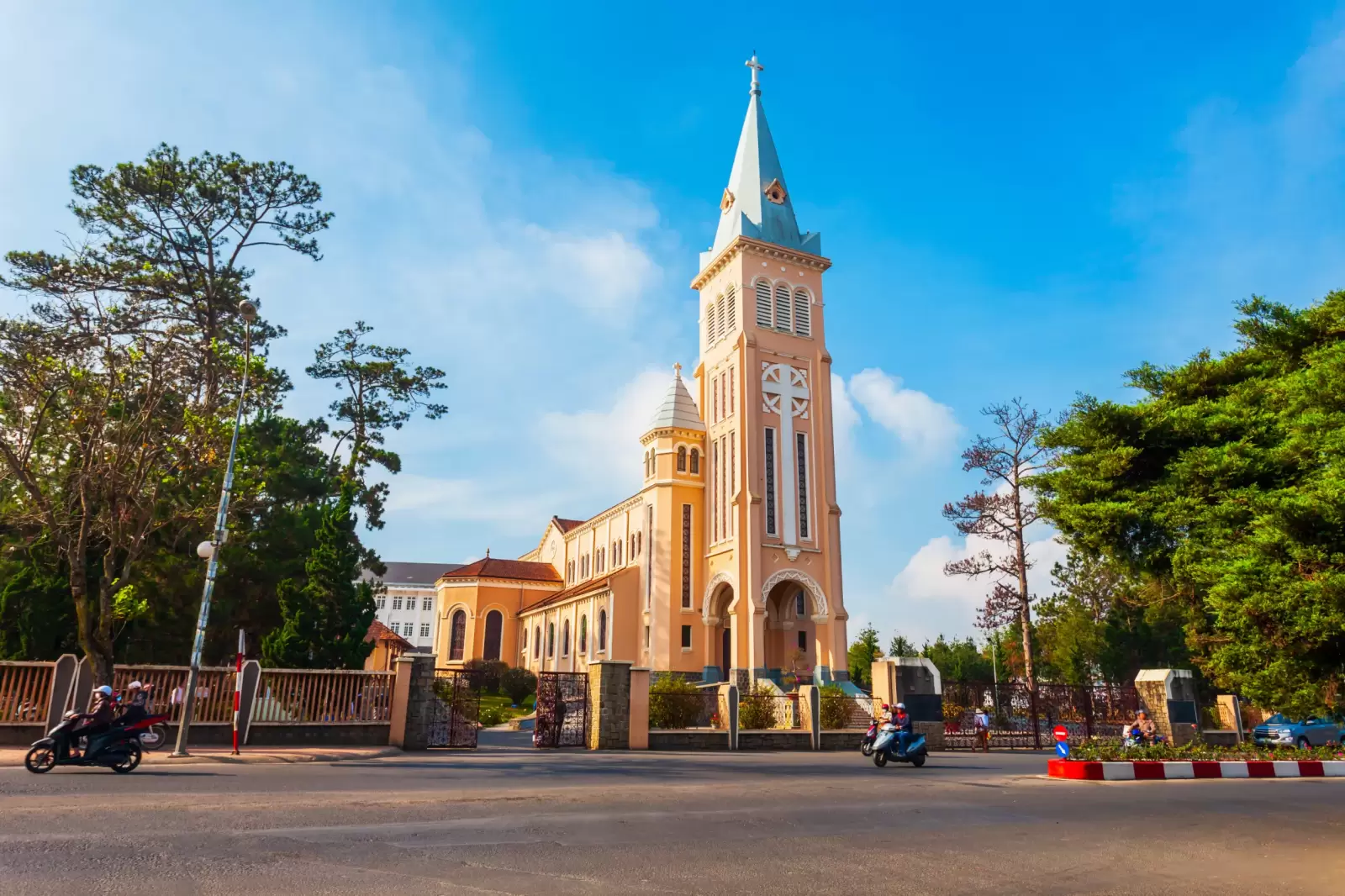 st nicholas cathedral is a roman catholic church in dalat in vietnam