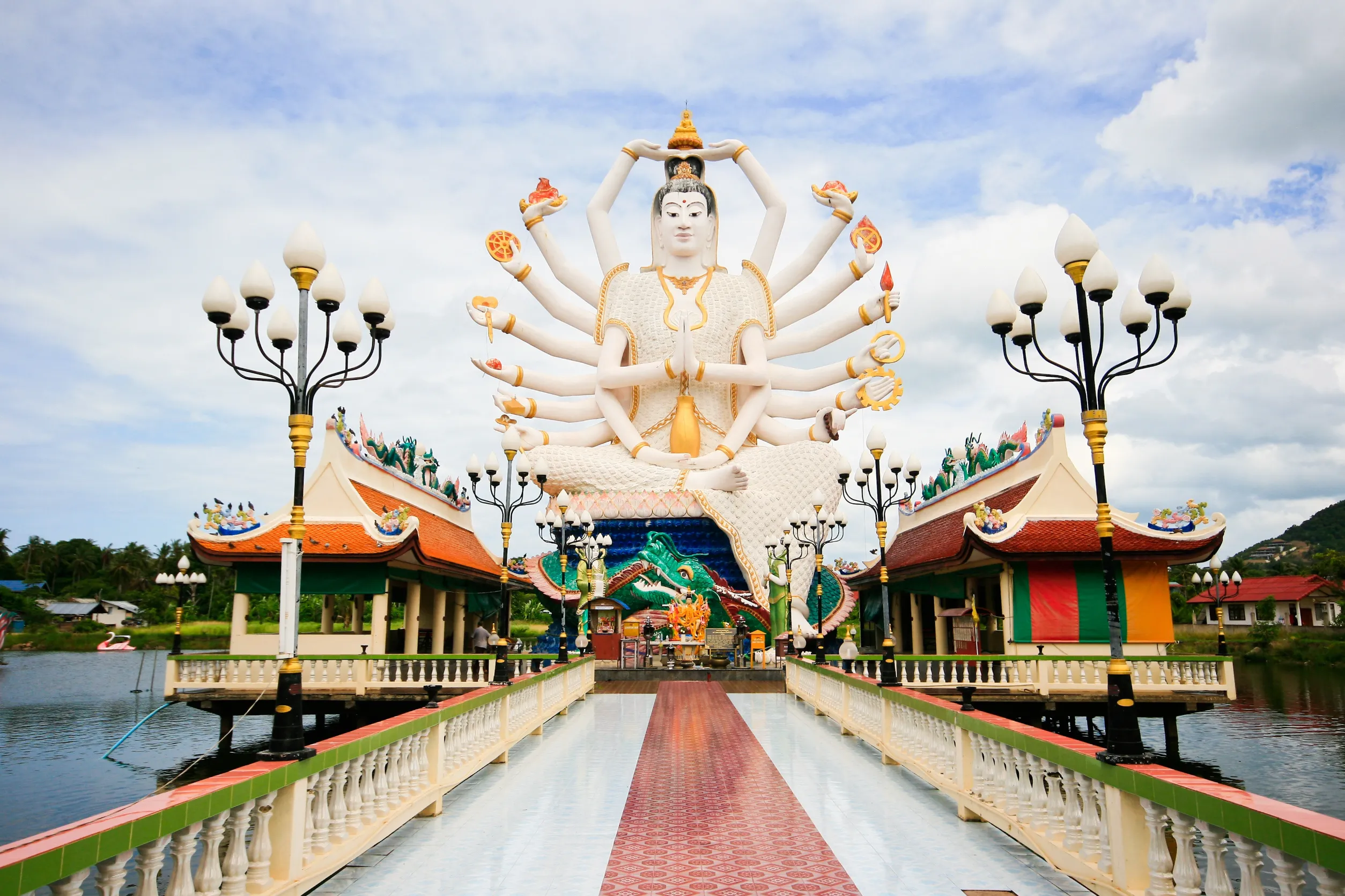 statue of shiva on samui island in thailand statue of shiva on samui island in thailand