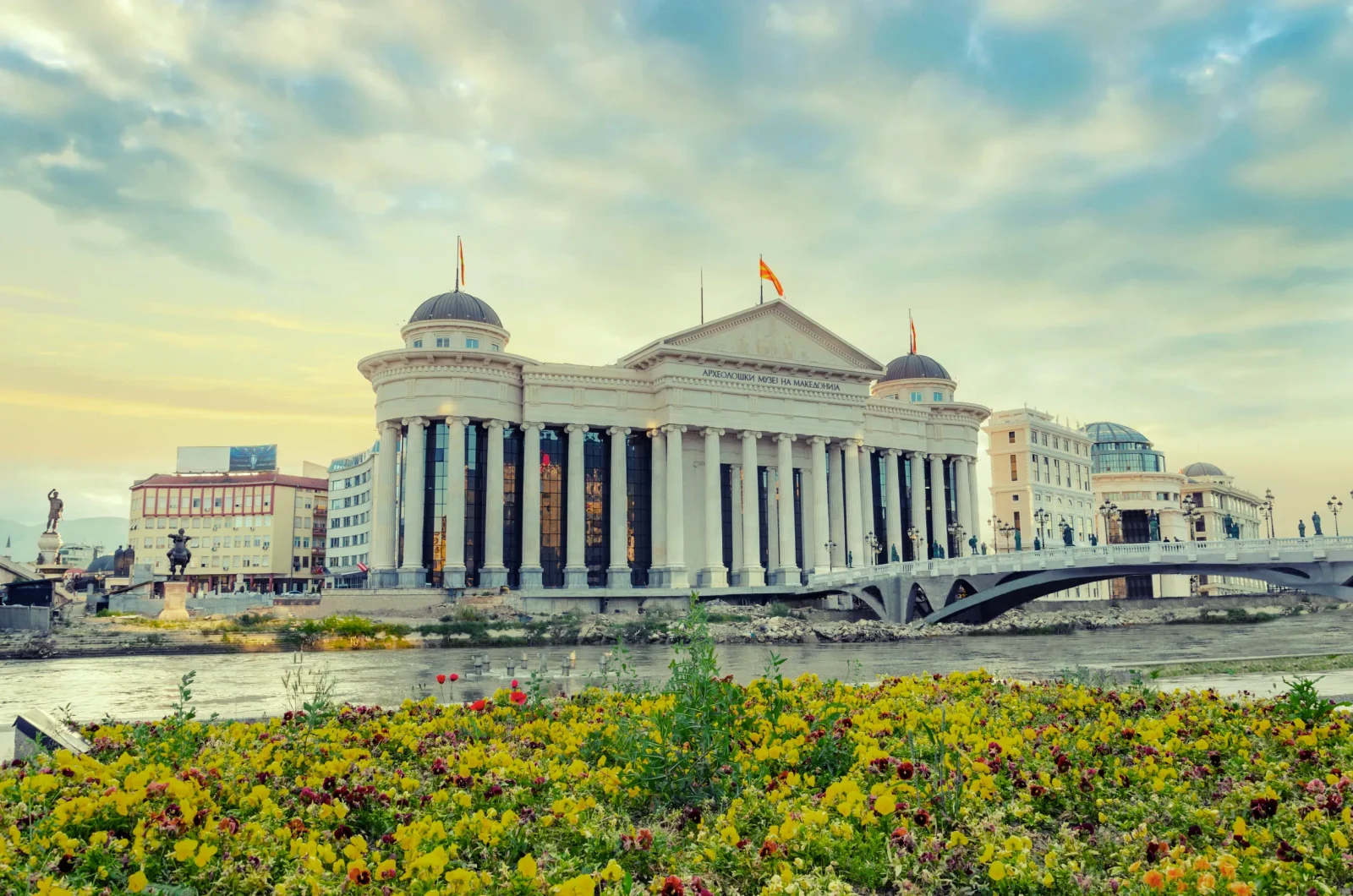 sunrise of archaeological museum of macedonia sunrise of archaeological museum of macedonia