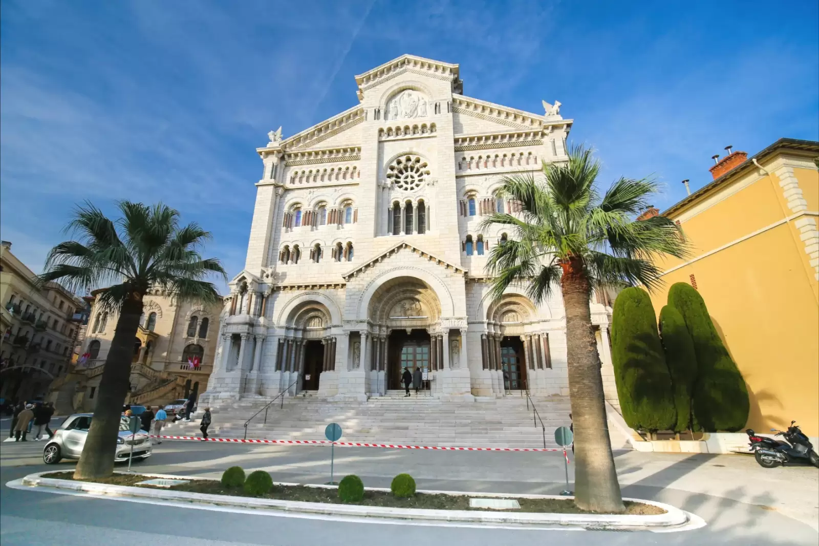 the famous our lady immaculate cathedral in monaco the famous our lady immaculate cathedral in monaco