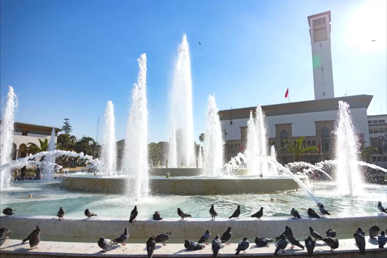the place mohammed v fountain in casablanca morocco the place mohammed v fountain in casablanca morocco