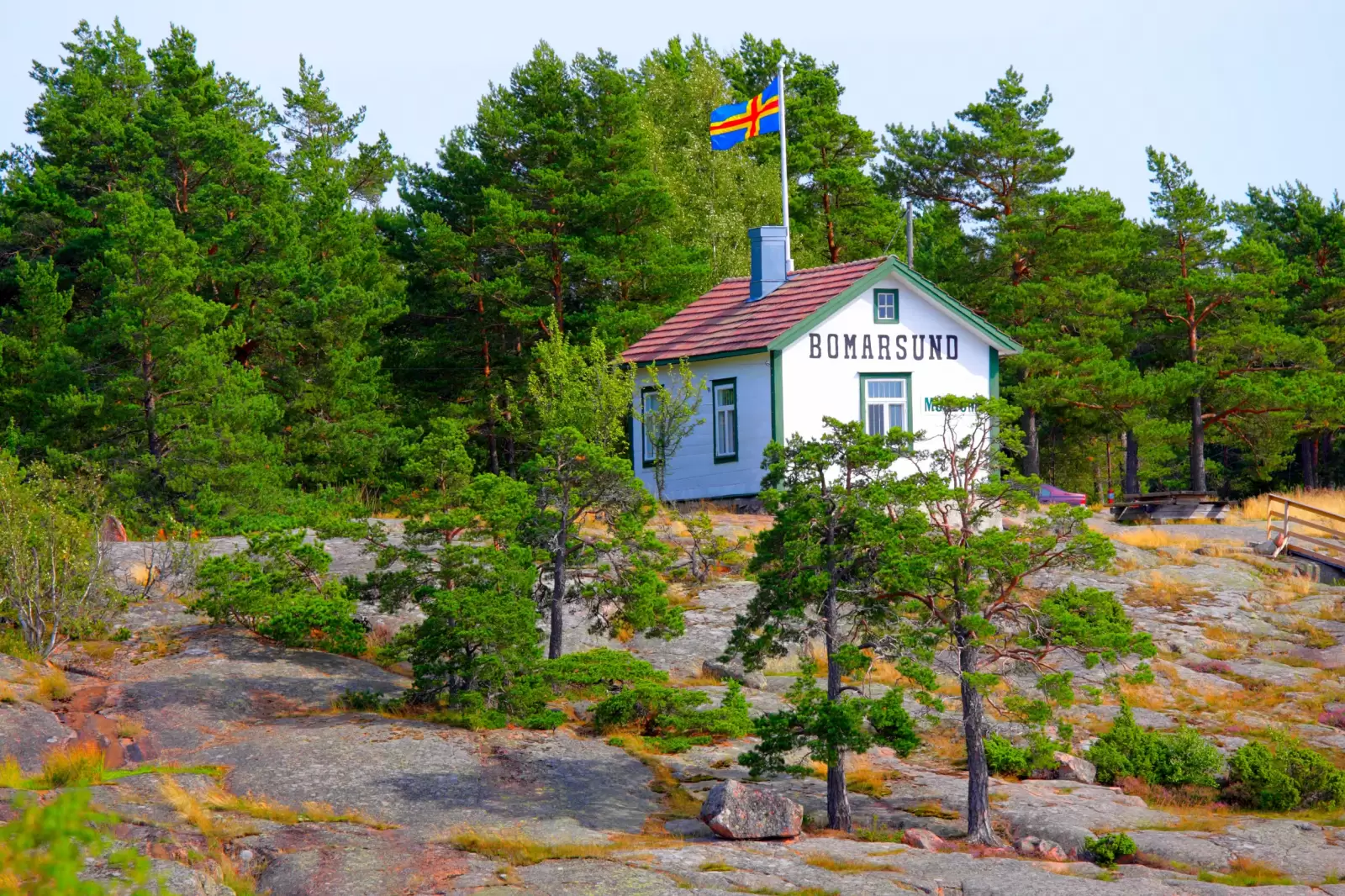 tiny bomarsund museum nearby bomarsund fortress ruins tiny bomarsund museum nearby bomarsund fortress ruins