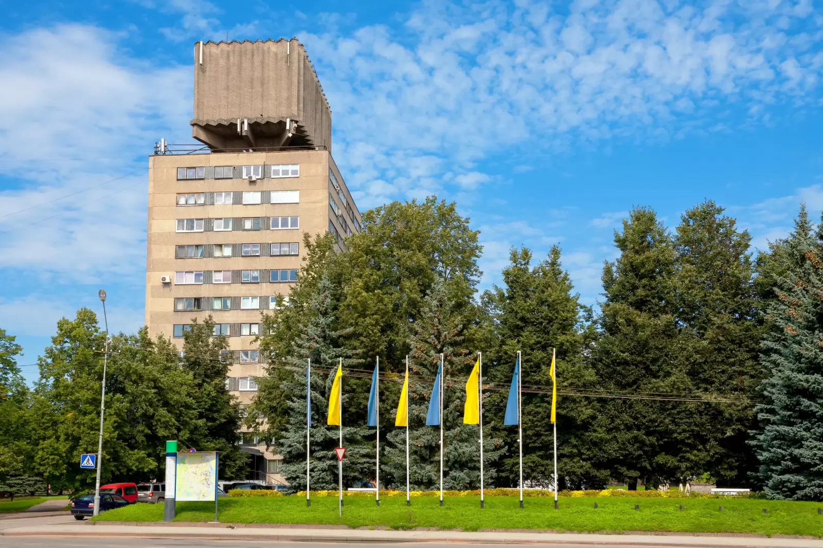 water tower combined with panel apartment house highest building in the city of narva water tower combined with panel apartment house highest building in the city of narva